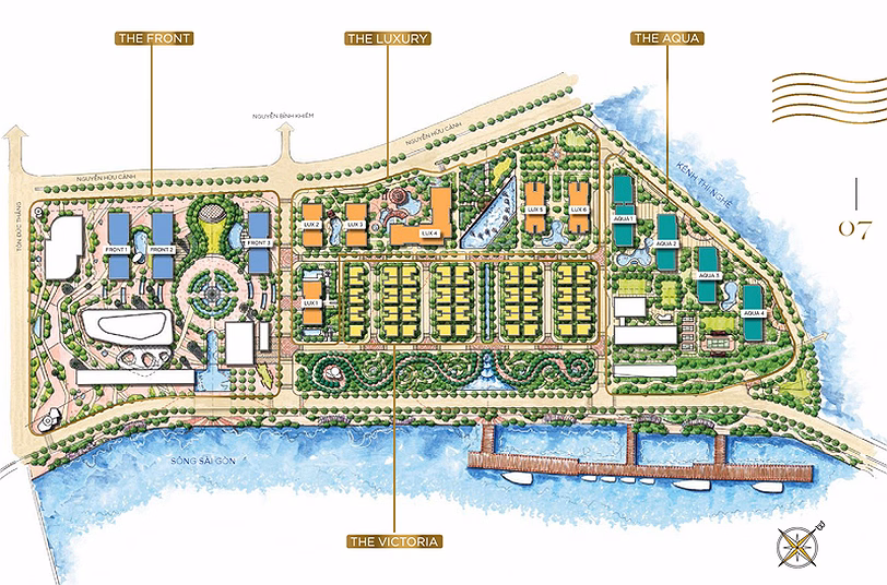 3-bedroom apartment for rent in Vinhomes Golden River Rare arc, good price, VIEW Landmark81, can accommodate 3-7 people