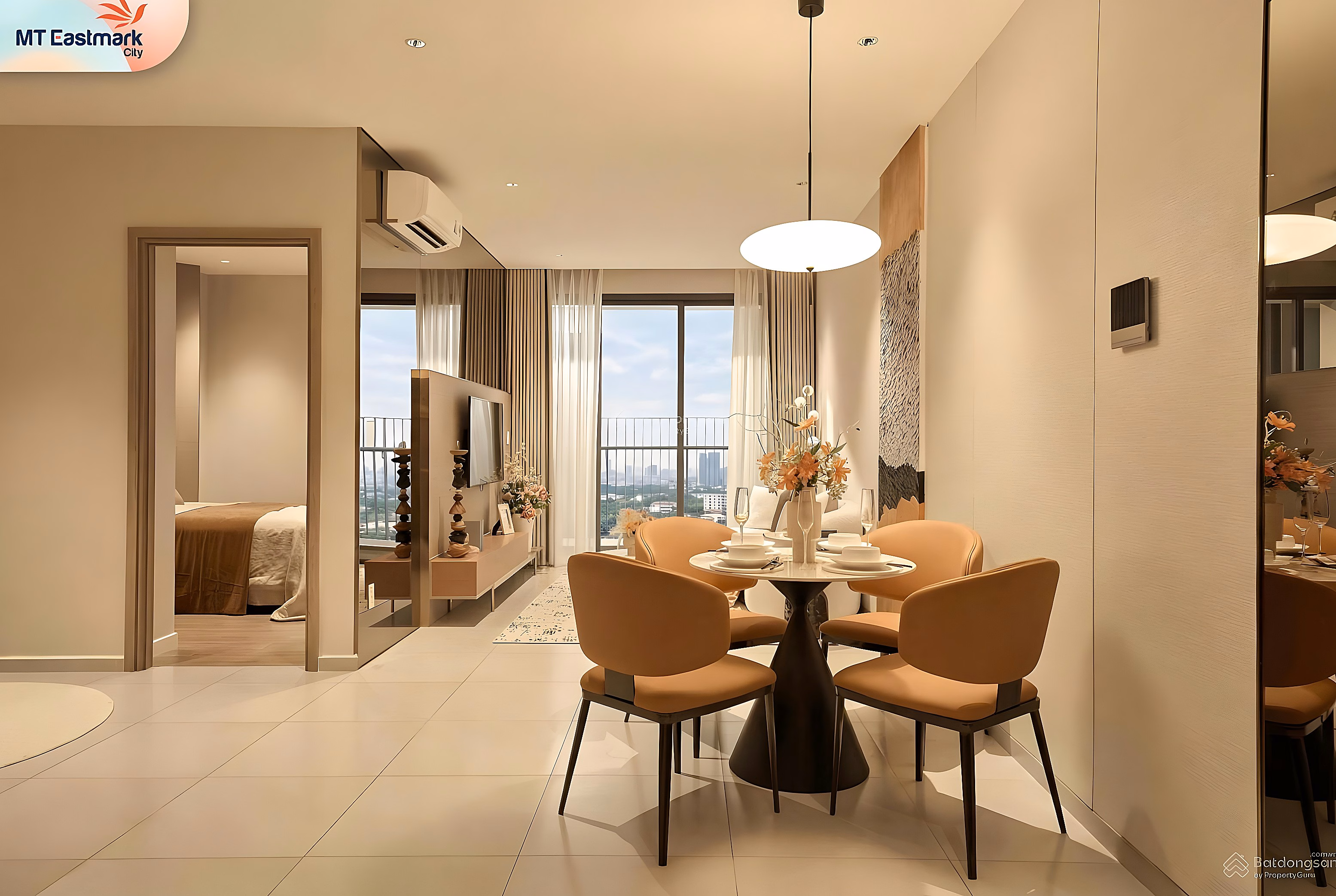 1 bedroom apartment + large area at MT Eastmark City only from 50 million/m2