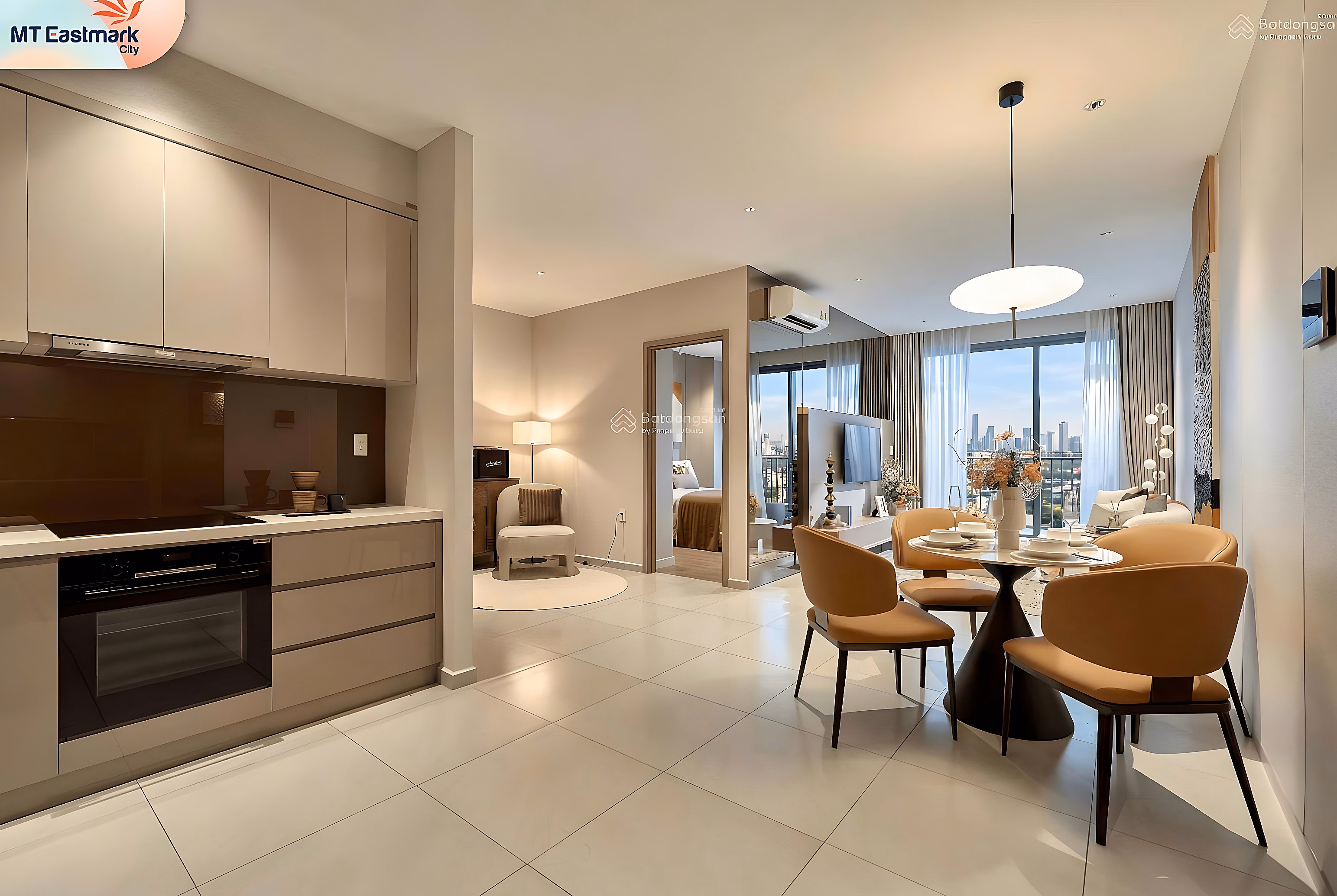 1 bedroom apartment + large area at MT Eastmark City only from 50 million/m2