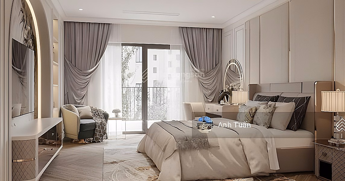 Apartment for sale at The Flemington, area: 116m2, 3 bedrooms, 2 bathrooms, corner apartment, price 9.5 billion***