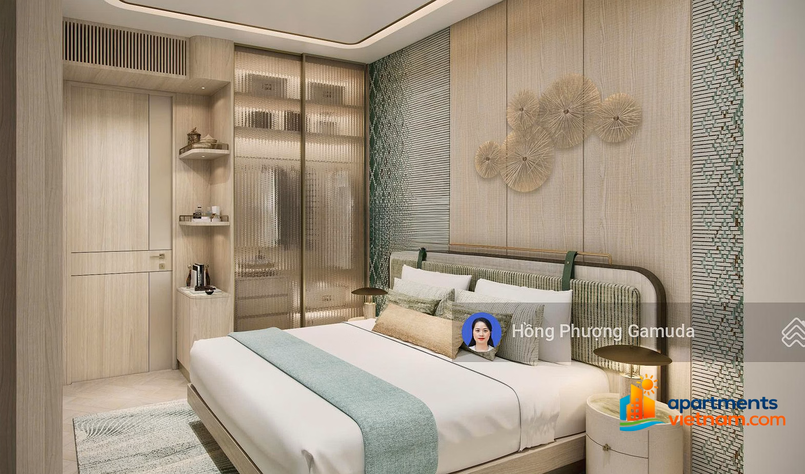 Transferring 2-bedroom apartment in Southeast Galia, axis 21, airy view, soft price 0948 857 ***