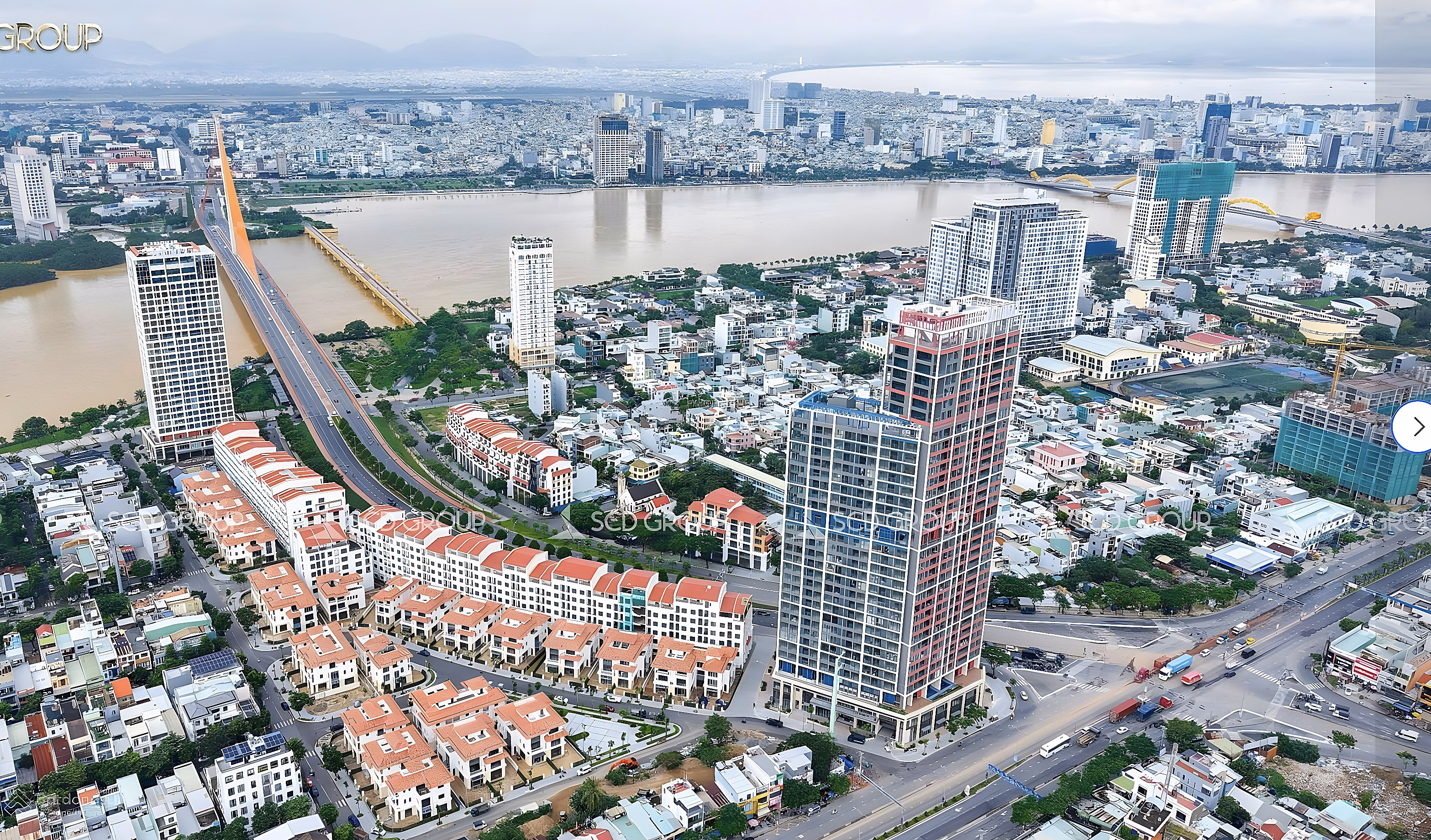 Super limited Sun Cosmo villa, permanently owned right in the center of Da Nang