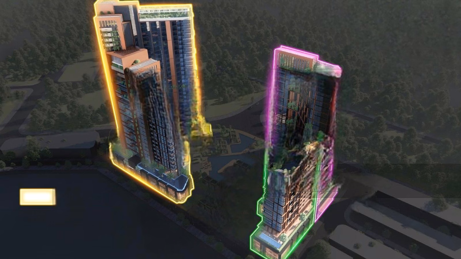 Studio 9th floor - S2A building - Han river view, 5000m2 tropical park, marina - Ms Chau My