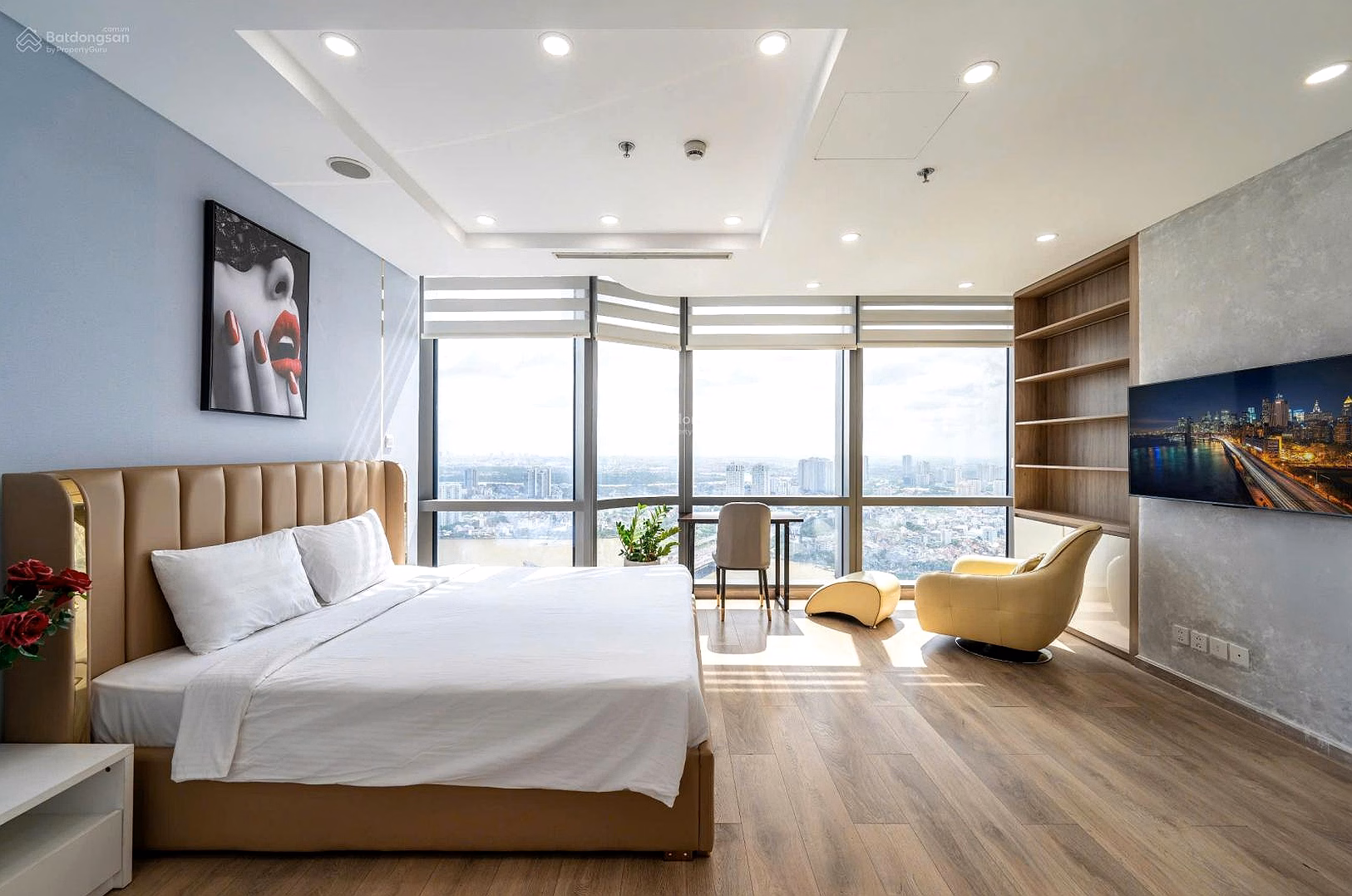 4 bedrooms for rent in Vinhomes Arc, The Landmark 81 building, price 65 million, area 180m², fully furnished***