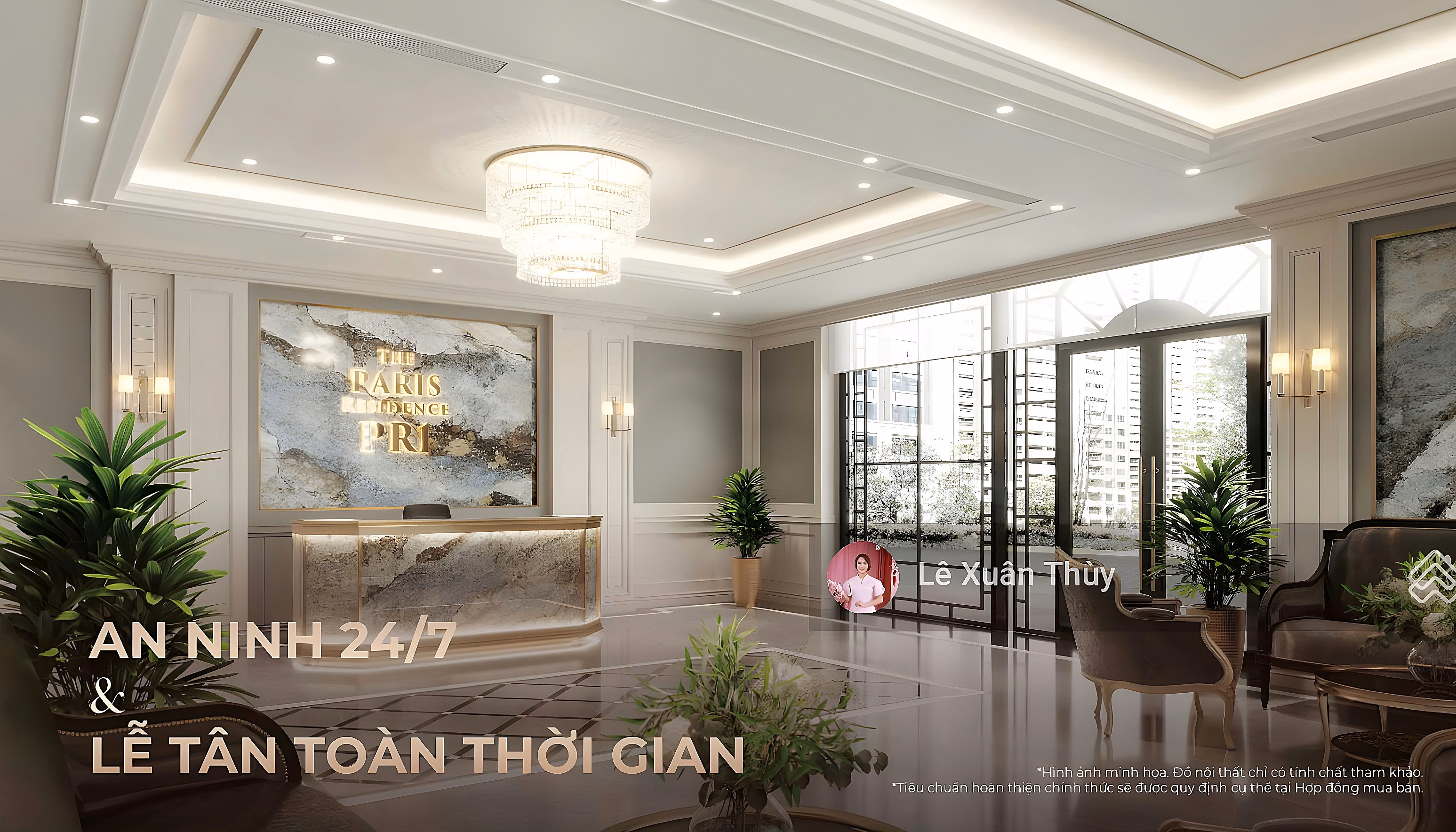 The owner sent for sale a 3-bedroom apartment, axis 05, Paris 6 building, middle floor, Southeast Vinhomes***
