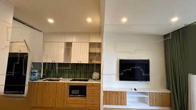 Studio apartment for sale, The Two Building, Gamuda, Hoang Mai, Hanoi (Internal view - Million dollar view - Ready to move in)