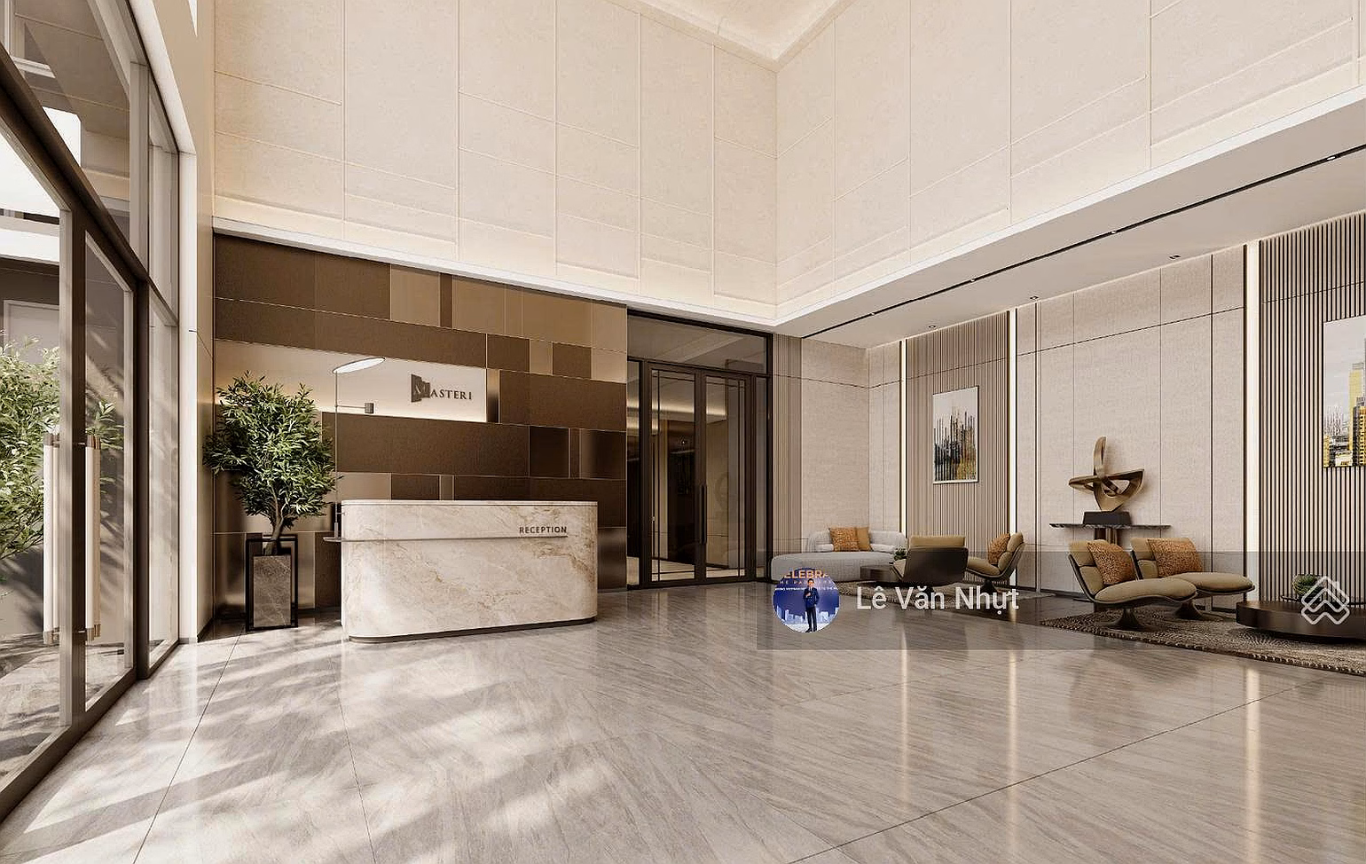 Large 2-bedroom apartment - A1 Masteri Park Place tower - 8,902 billion, direct river view - 2-year extension