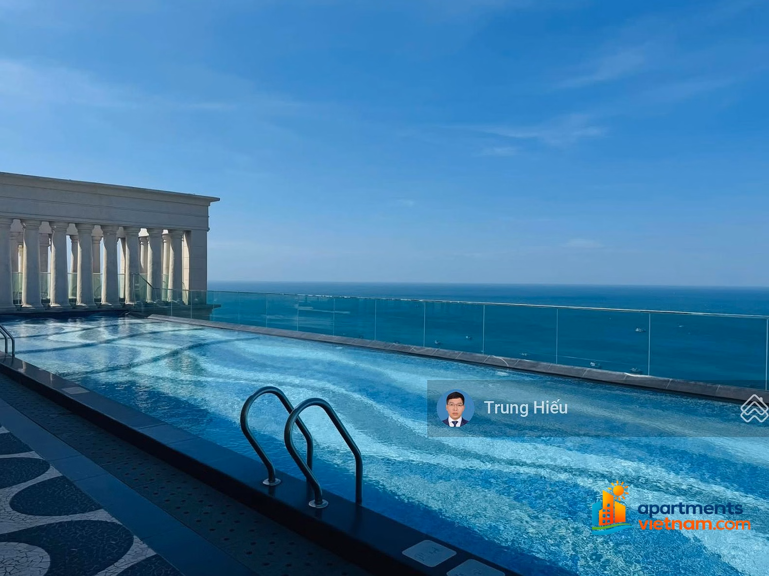 Super product sunset. Hillside Residence Phu Quoc apartment for sale, 1 bedroom with beautiful sea view