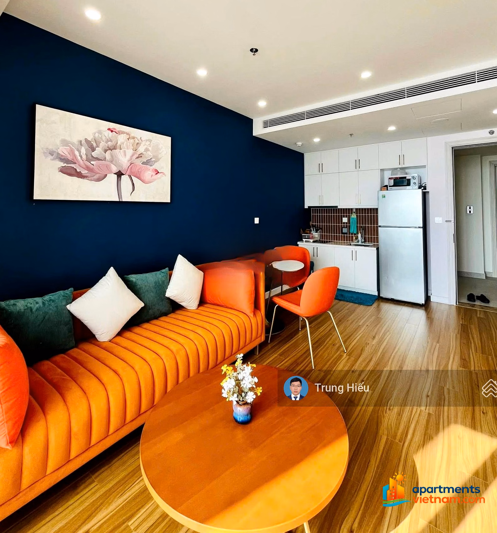 Super product sunset. Hillside Residence Phu Quoc apartment for sale, 1 bedroom with beautiful sea view