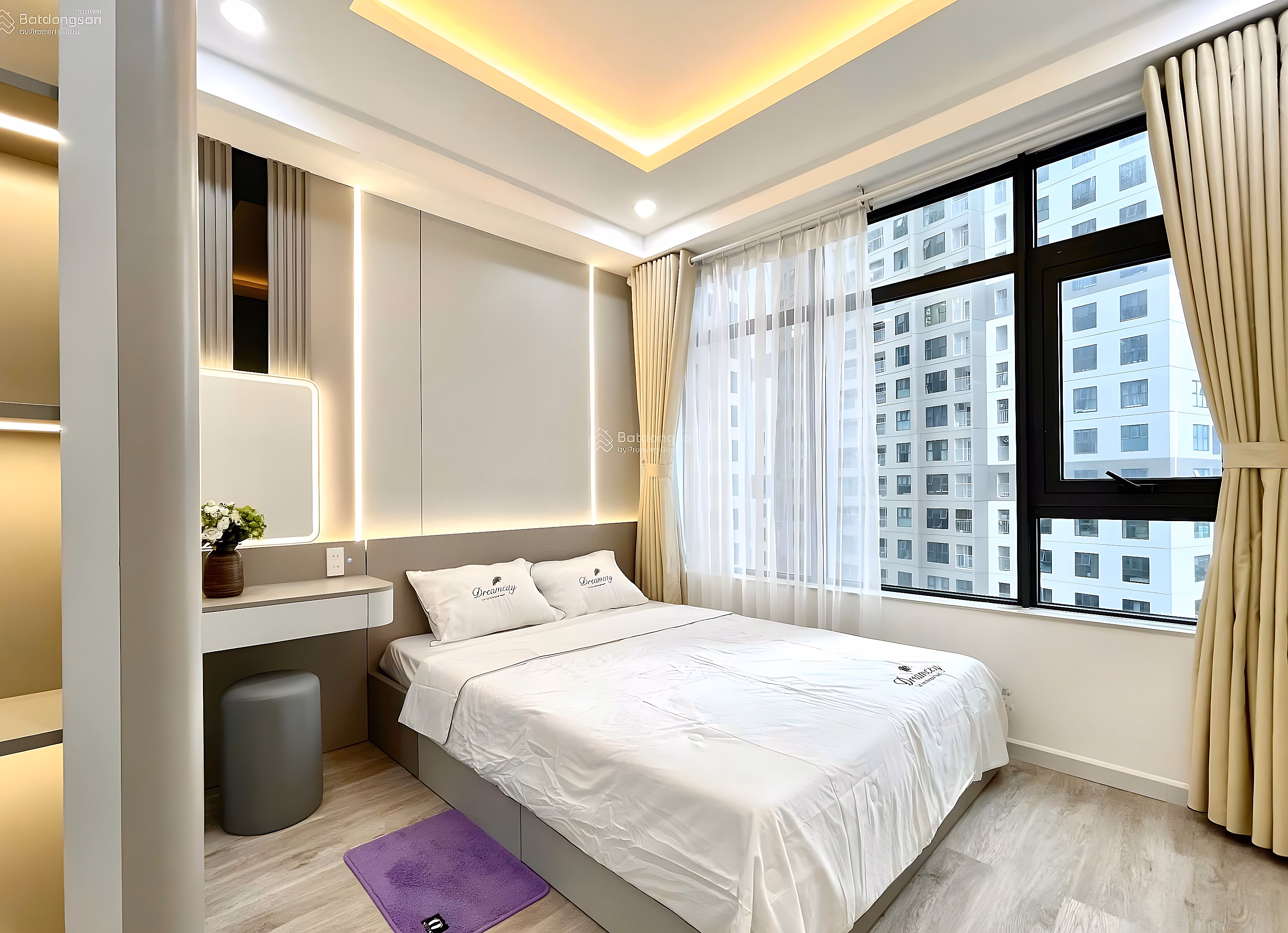 A newly furnished apartment, just bring your suitcase to move in, just a few steps from the sea at MT Vien Trieu
