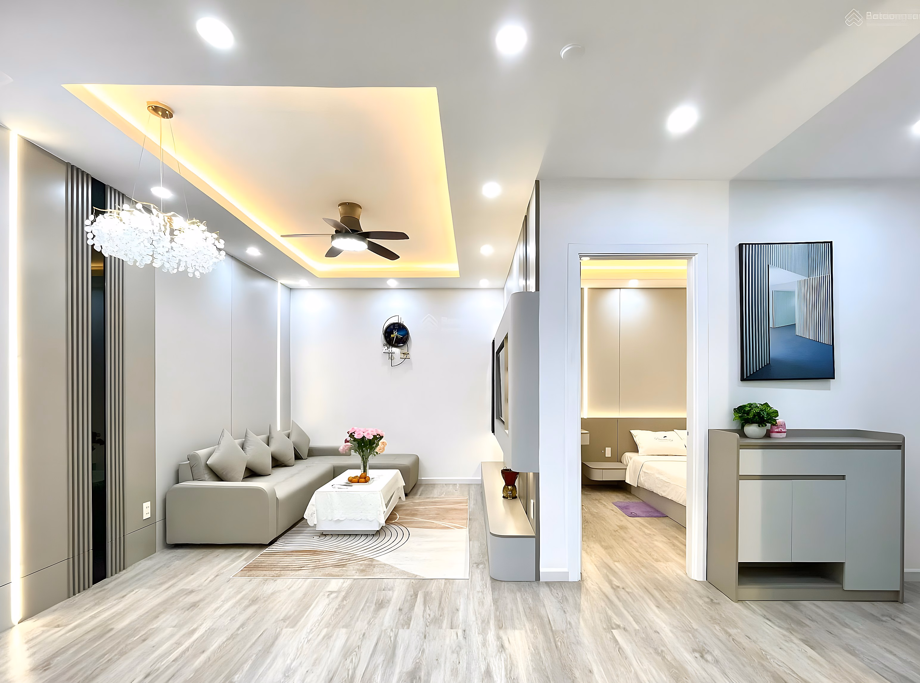 A newly furnished apartment, just bring your suitcase to move in, just a few steps from the sea at MT Vien Trieu