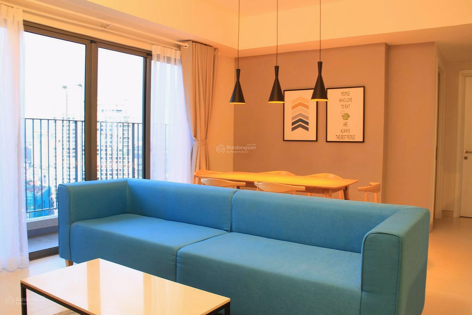 Very nice corner apartment for sale in Masteri An Phu, 7.5 billion, 75m2, 2 bedrooms, fully furnished, contact 0932 139 ***