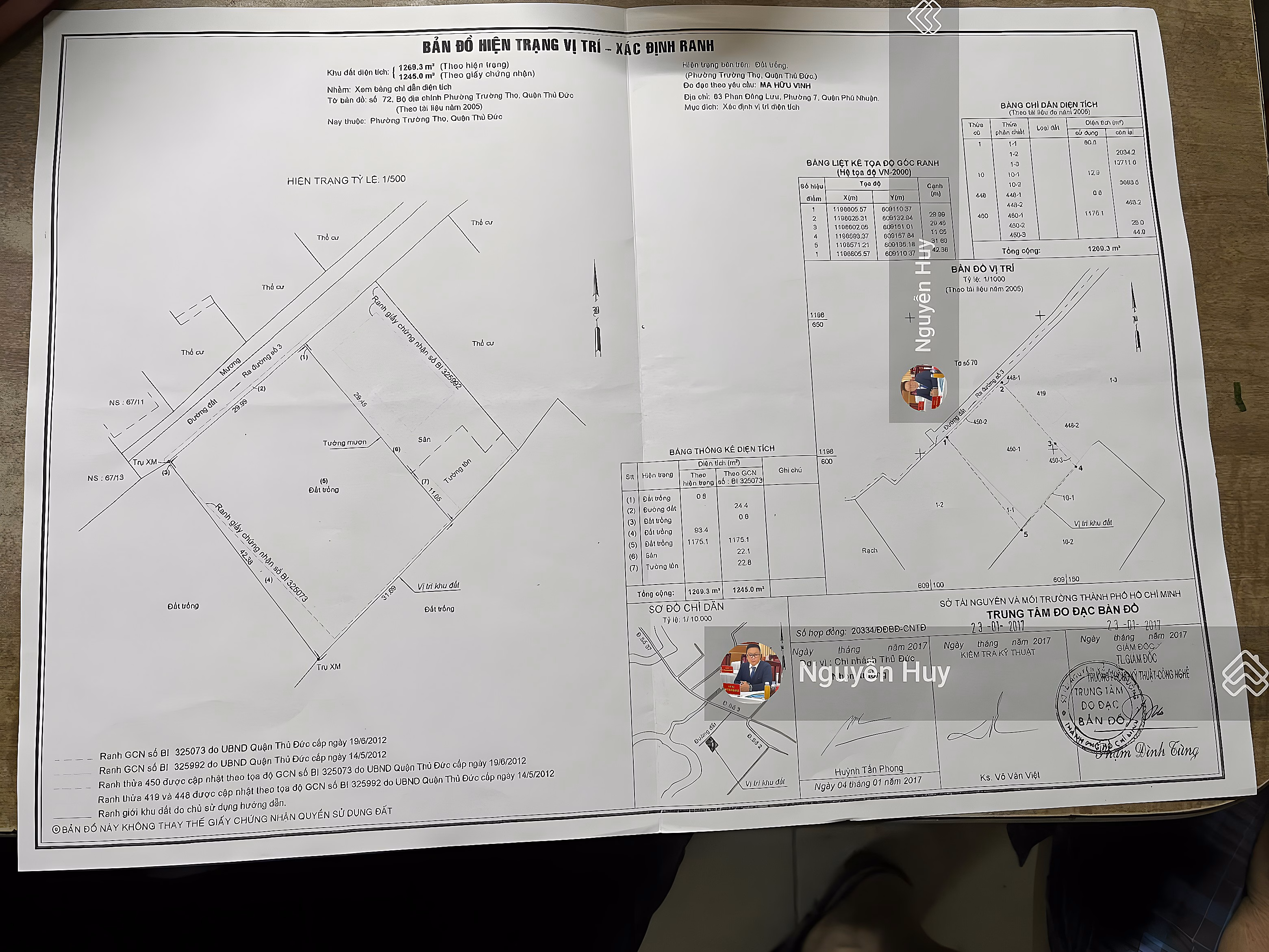 The owner sells land in Truong Tho Ward, 1245m2 - 30x42.5m, enough residential area, next to Gigamall TD market. 90 billion TL