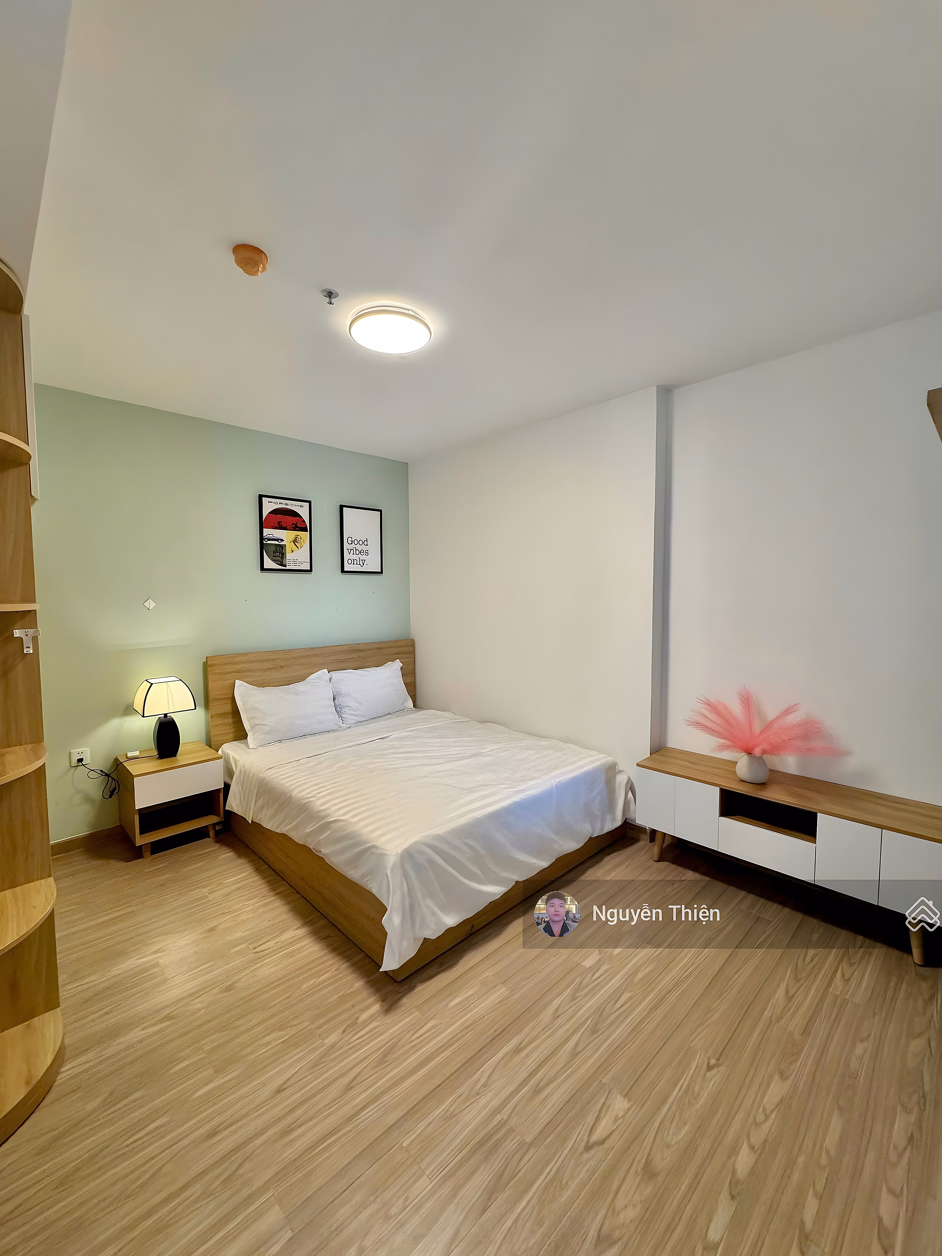 Dqua building for rent, 2-bedroom apartment, fully furnished, 29 Phan Chu Trinh