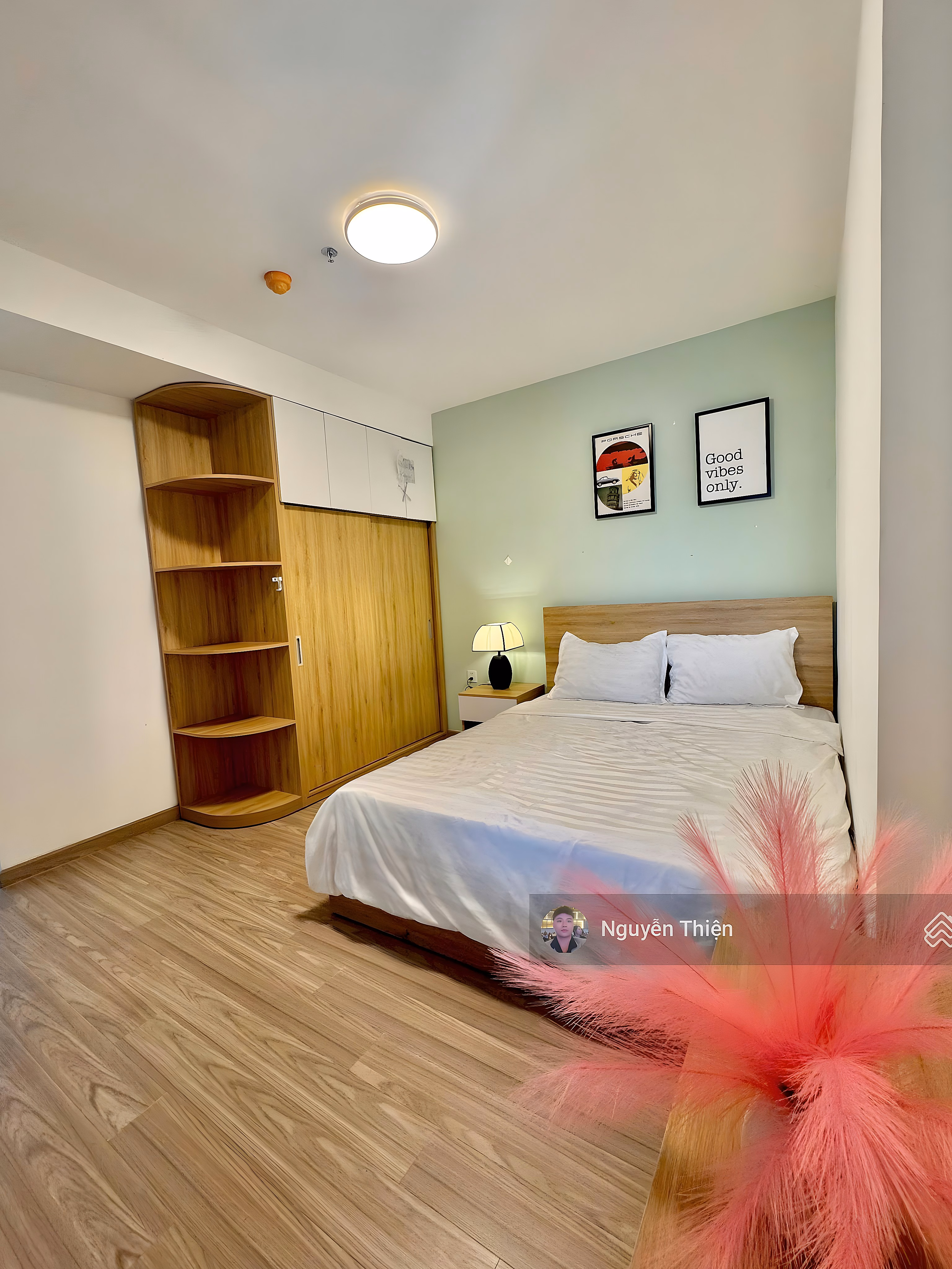 Dqua building for rent, 2-bedroom apartment, fully furnished, 29 Phan Chu Trinh