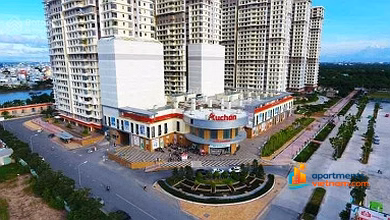 CC The Era Town District 7 for rent. 50m2 1 bedroom 1 bathroom, fully furnished. Rental price 7 million/month