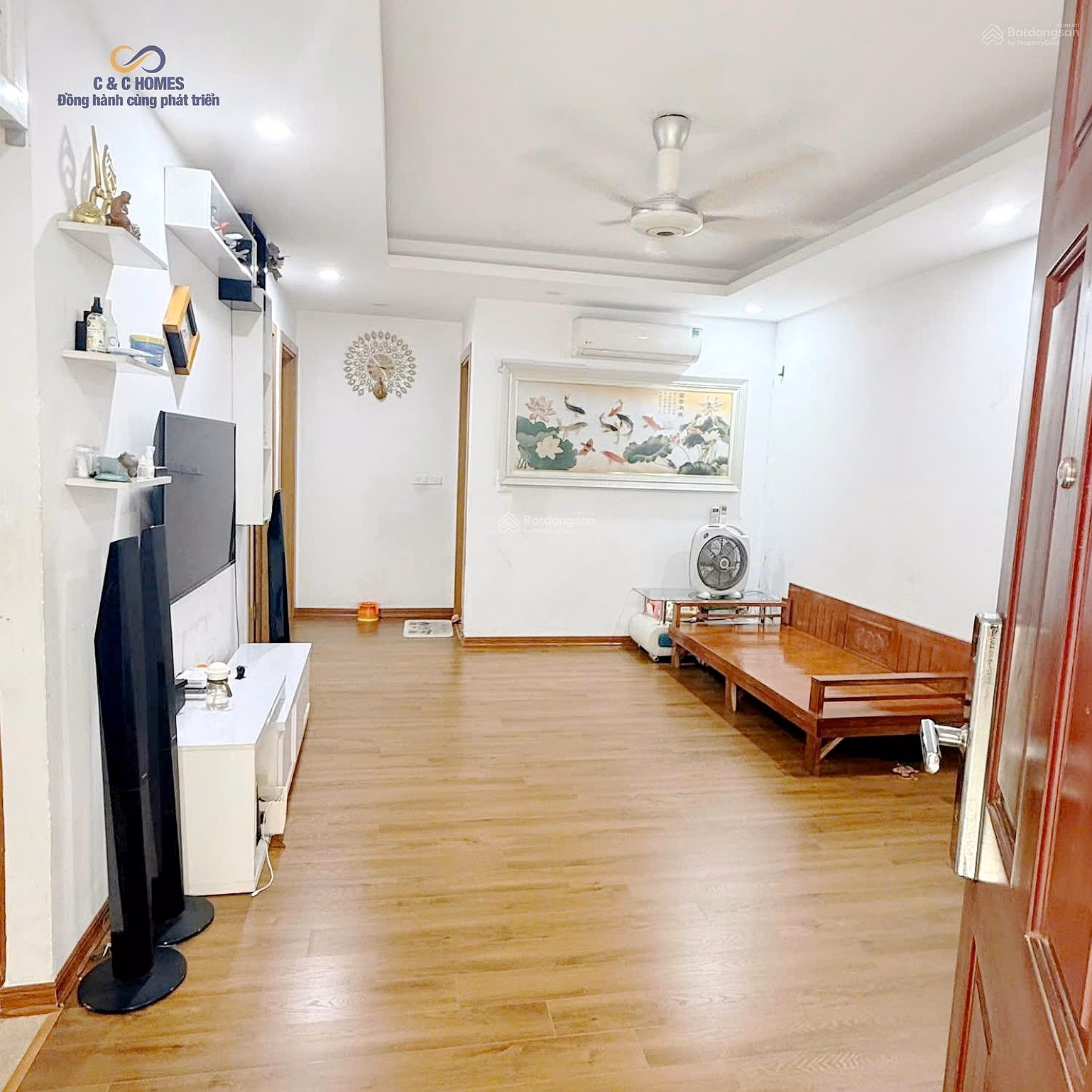 New fully furnished 2 bedroom - 67m2 apartment for sale, price only 5,850 billion. Contact 0944 537 ***