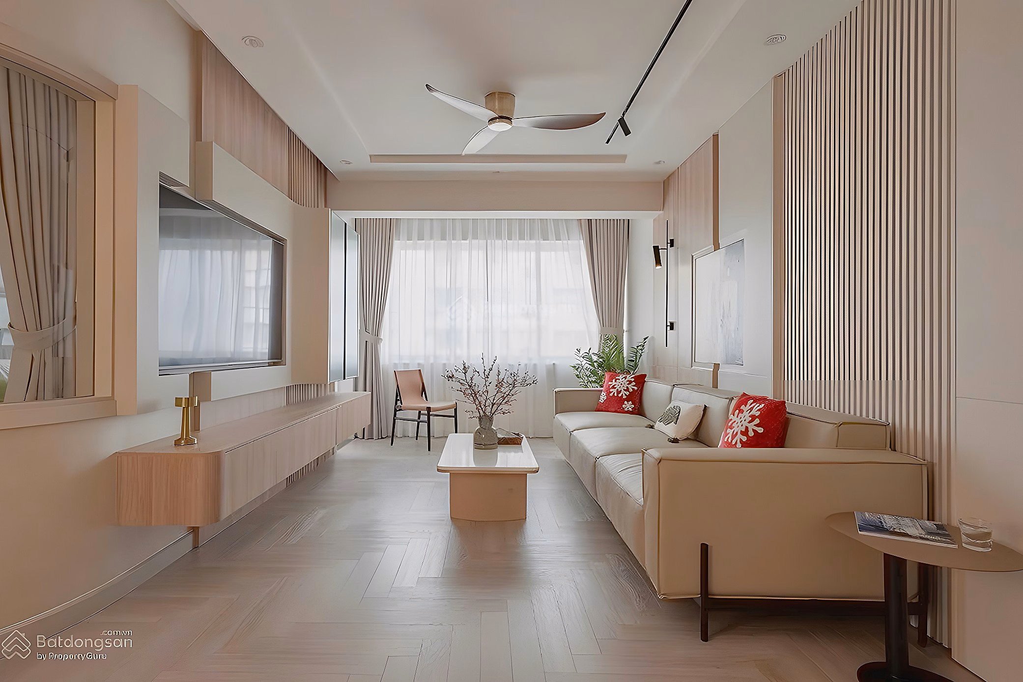 Riverside Residence apartment for sale in District 7, 85m2 - 2 bedrooms, corner apartment with river - park view. Price only: 8.6 billion