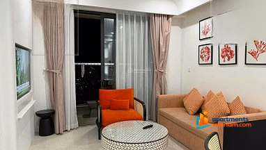 The owner urgently sells a 1-bedroom apartment with diplomatic sea view on a high floor at a high price
