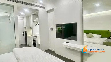 The owner urgently sells a 1-bedroom apartment with diplomatic sea view on a high floor at a high price