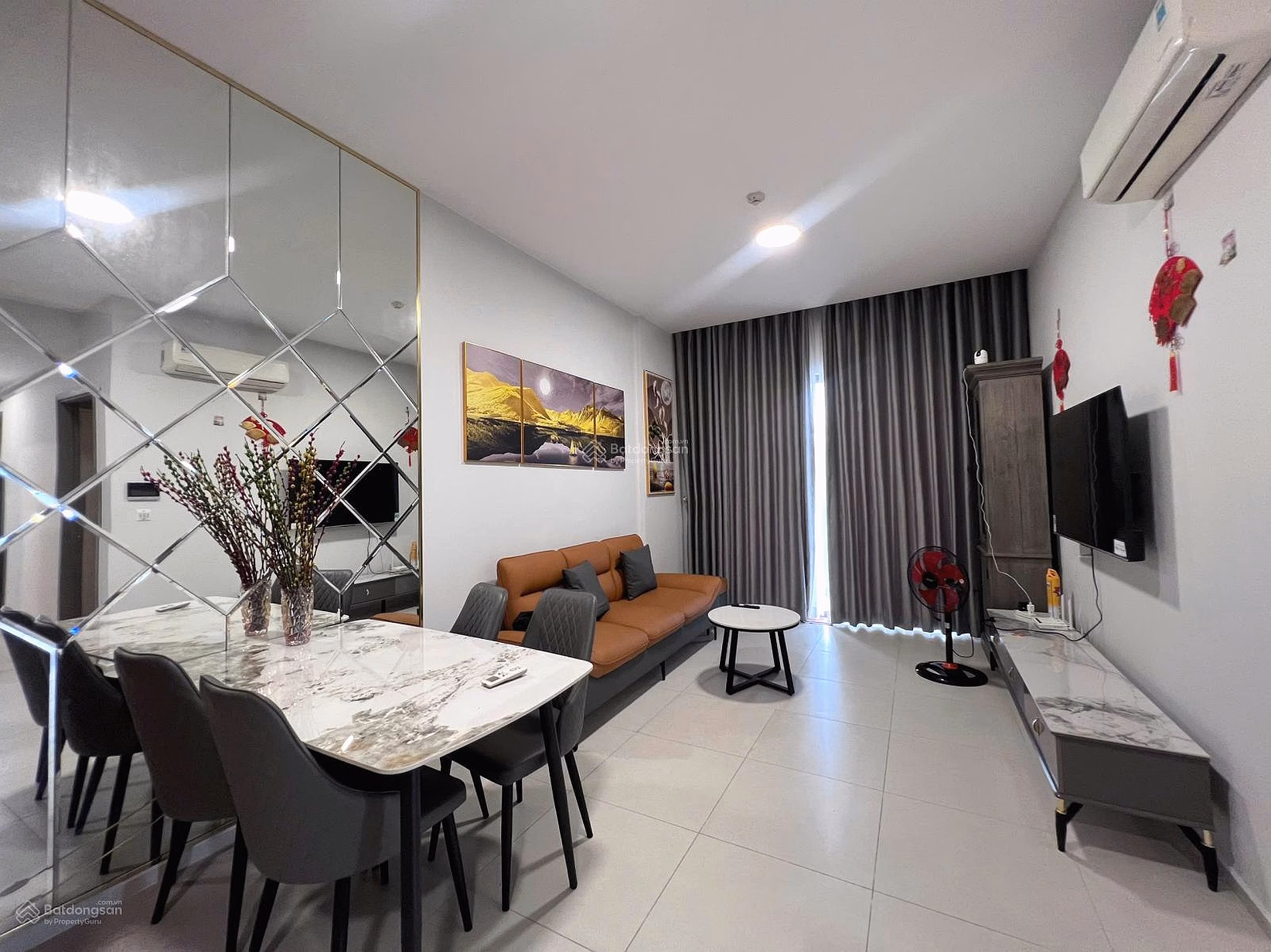 Need to sell 85m2 apartment (3 bedrooms + 2 bathrooms) fully furnished 3.9 billion, loan support - with pink book - swimming pool view