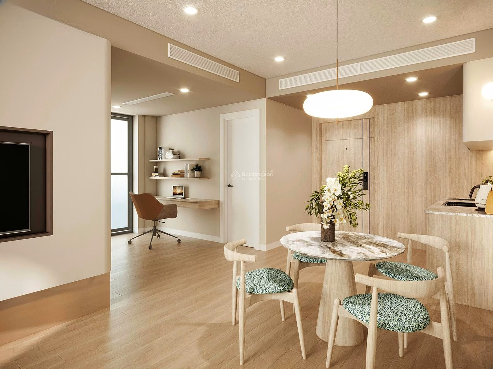 Investor's diplomatic rate for 1-bedroom apartment with good price, sea view, fireworks view, sunrise and sunset