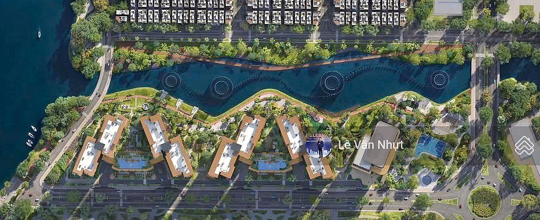 1 remaining 3 bedroom apartment 95m2 tower A2 - Water music - Masteri Park Place CT5 only 13,123 billion all in - 14% discount