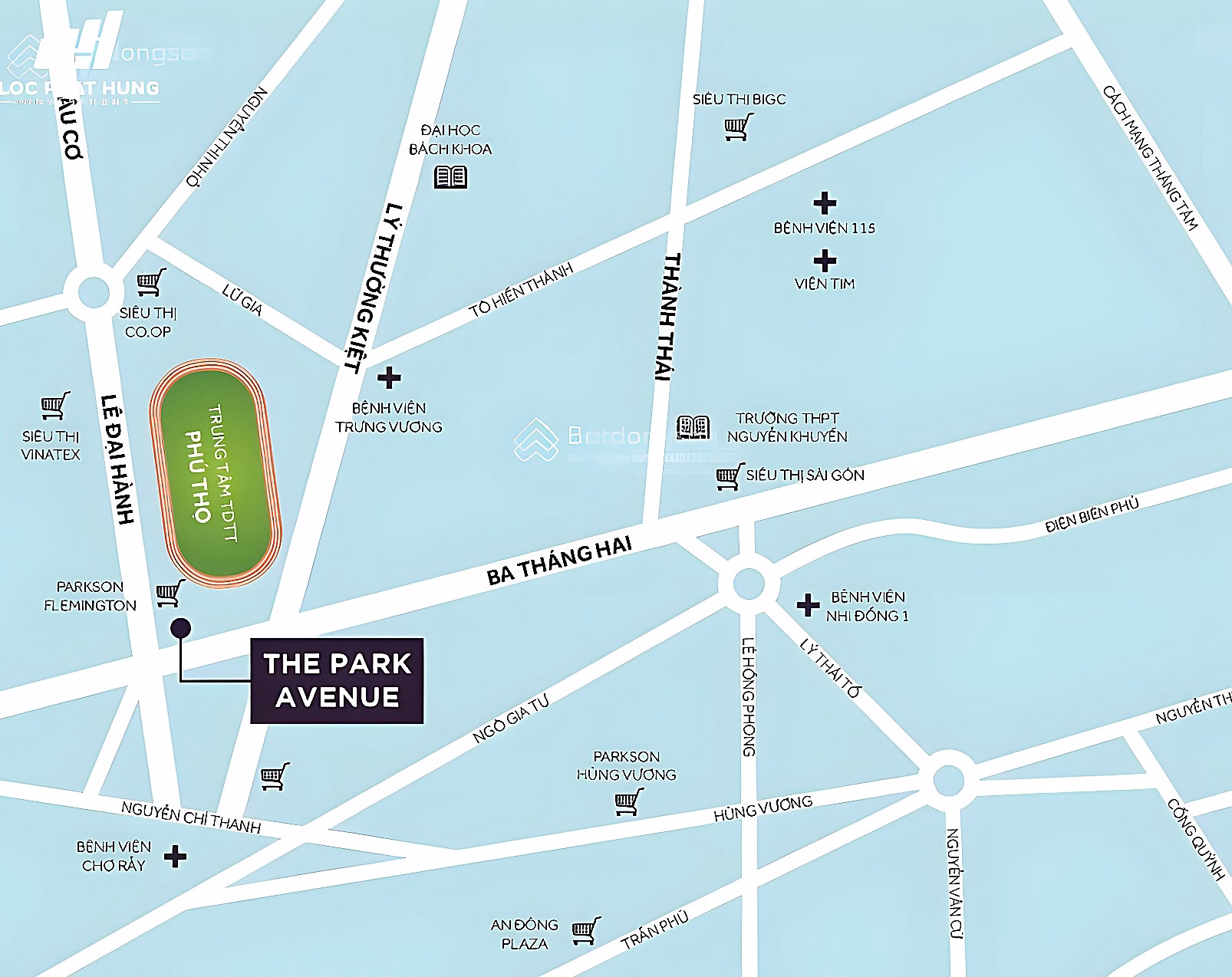Apartment for sale at The Park Avenue, 9.55 billion, 102m2, 3 bedrooms, 2 bathrooms, District 11, City. HCM