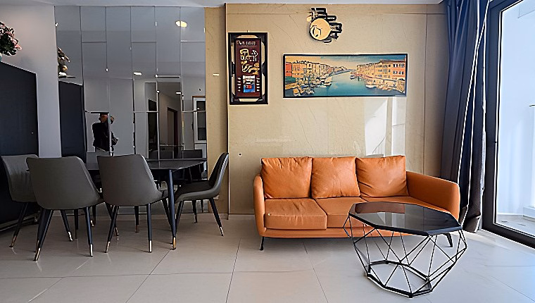 Cheap price for rent Topaz City 70m2 2Rooms 2WCs fully furnished 11,500