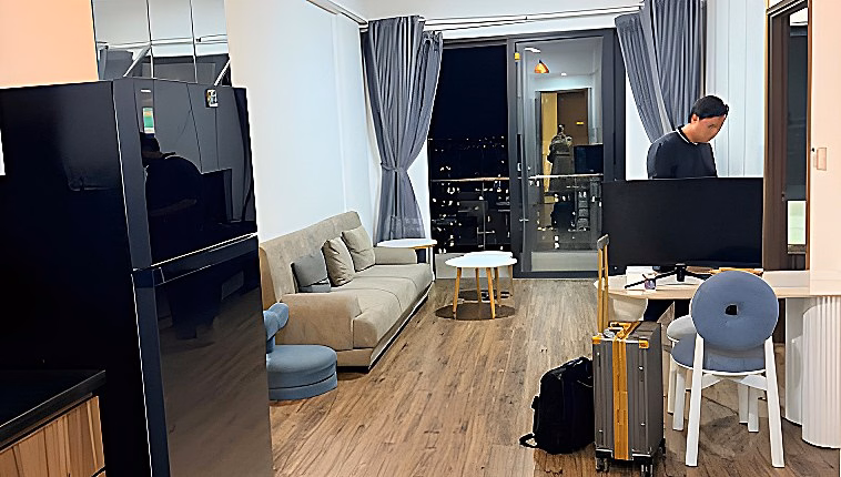 Cheap price for rent Topaz City 70m2 2Rooms 2WCs fully furnished 11,500