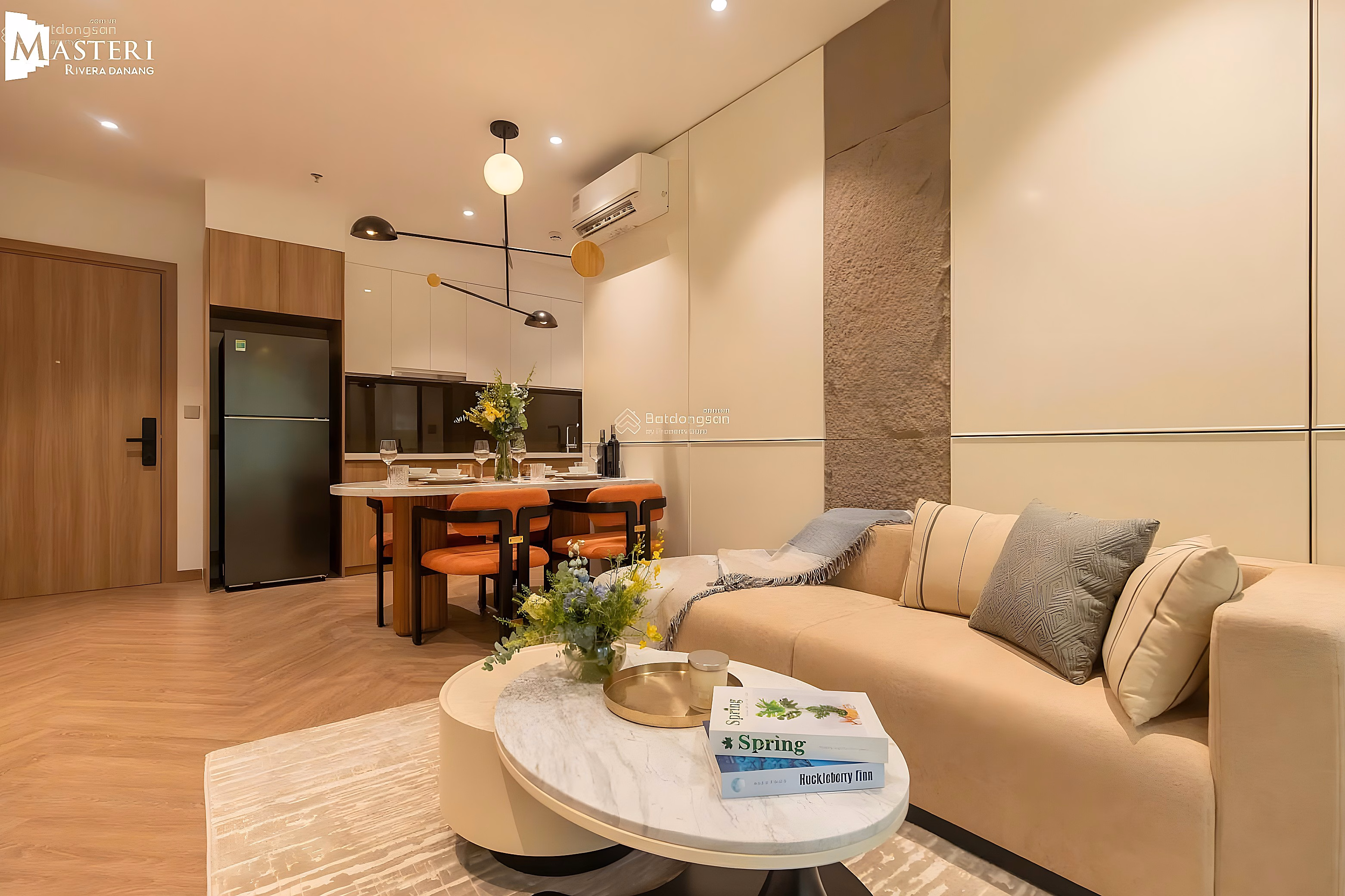 OWNER SELLS 2-BR Masterise APARTMENT WITH FIREWORKS VIEW HIGH FLOOR - FULL INTERIOR, ONLY 6.1 BILLION