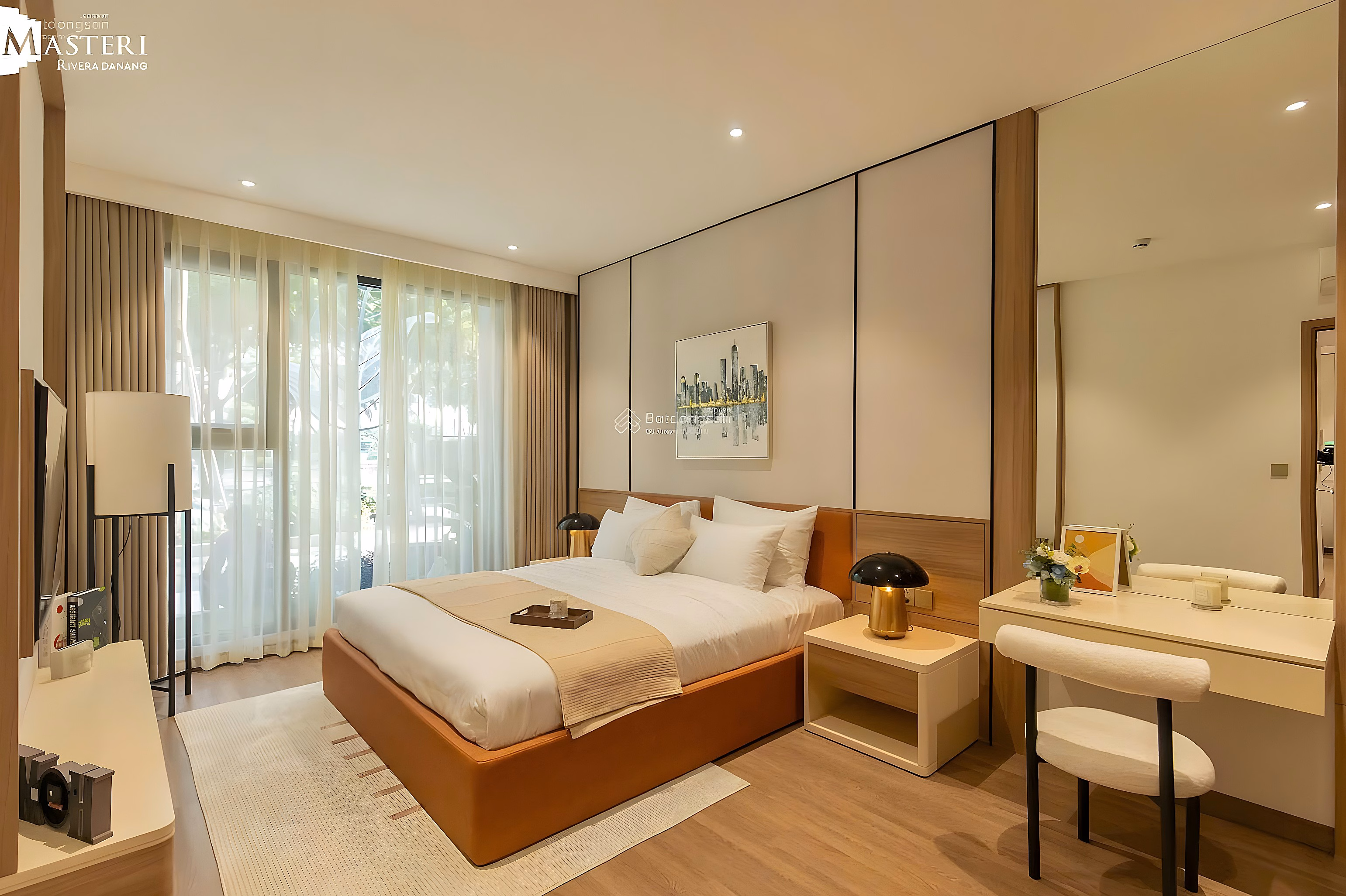 OWNER SELLS 2-BR Masterise APARTMENT WITH FIREWORKS VIEW HIGH FLOOR - FULL INTERIOR, ONLY 6.1 BILLION