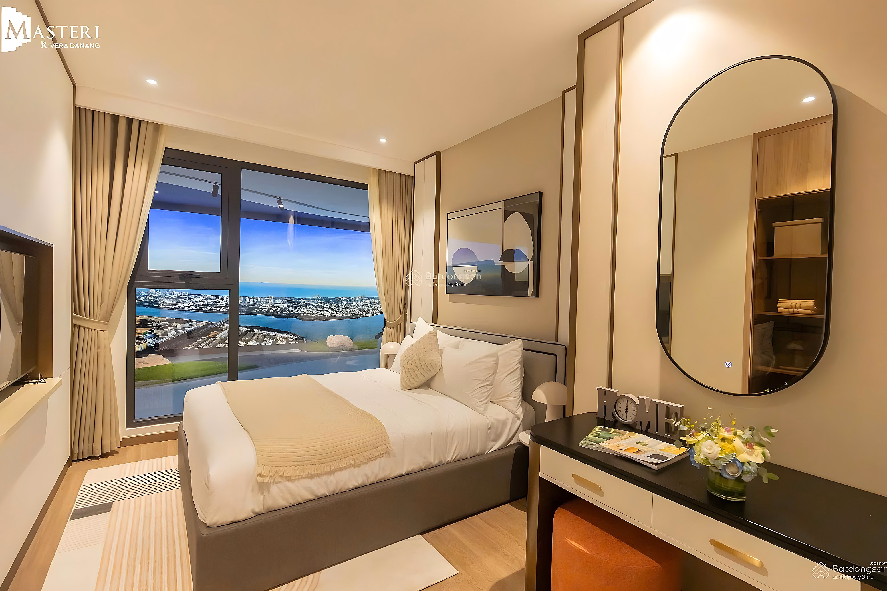 OWNER SELLS 2-BR Masterise APARTMENT WITH FIREWORKS VIEW HIGH FLOOR - FULL INTERIOR, ONLY 6.1 BILLION