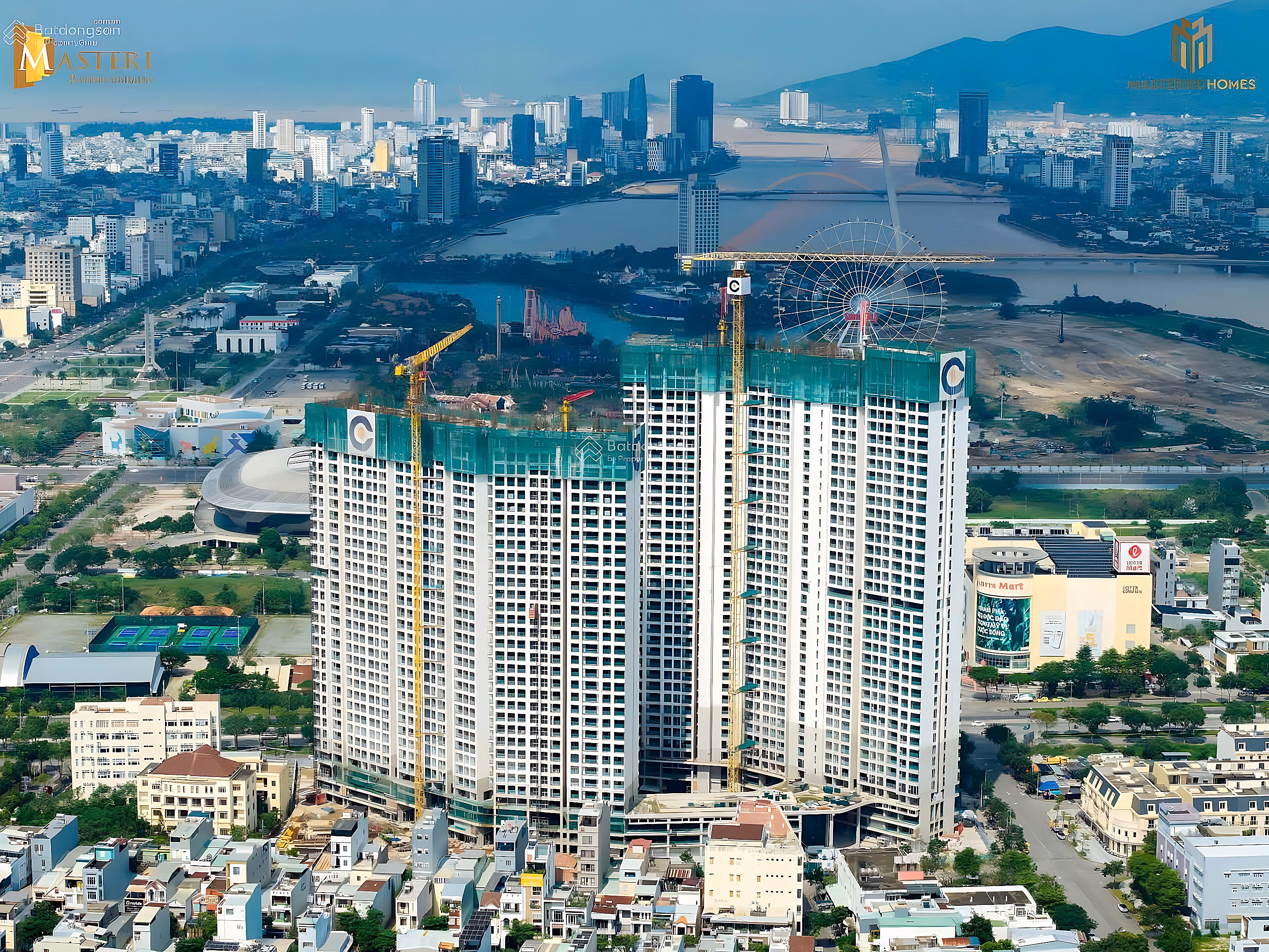 OWNER SELLS 2-BR Masterise APARTMENT WITH FIREWORKS VIEW HIGH FLOOR - FULL INTERIOR, ONLY 6.1 BILLION