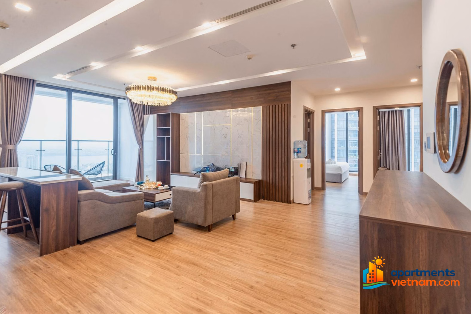 Quick rental CORNER APARTMENT at The Nelson - 29 Lang Ha, 108m2, 3 bedrooms, high floor, price only 30 million 0941 882 ***