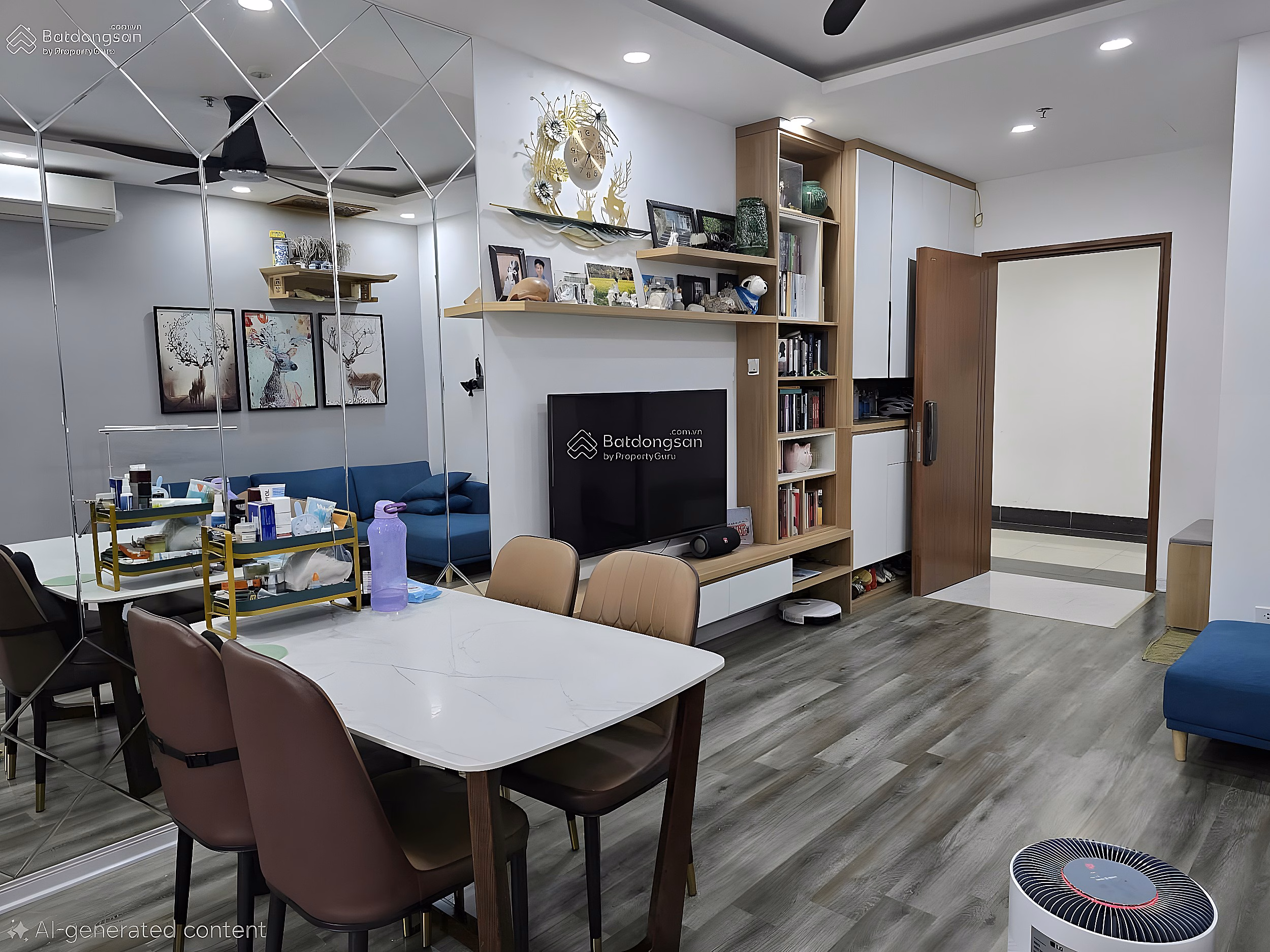 Cheapest Ecohome 3: Fully furnished 66m2 apartment, just bring your suitcase to move in - 0978 811 ***