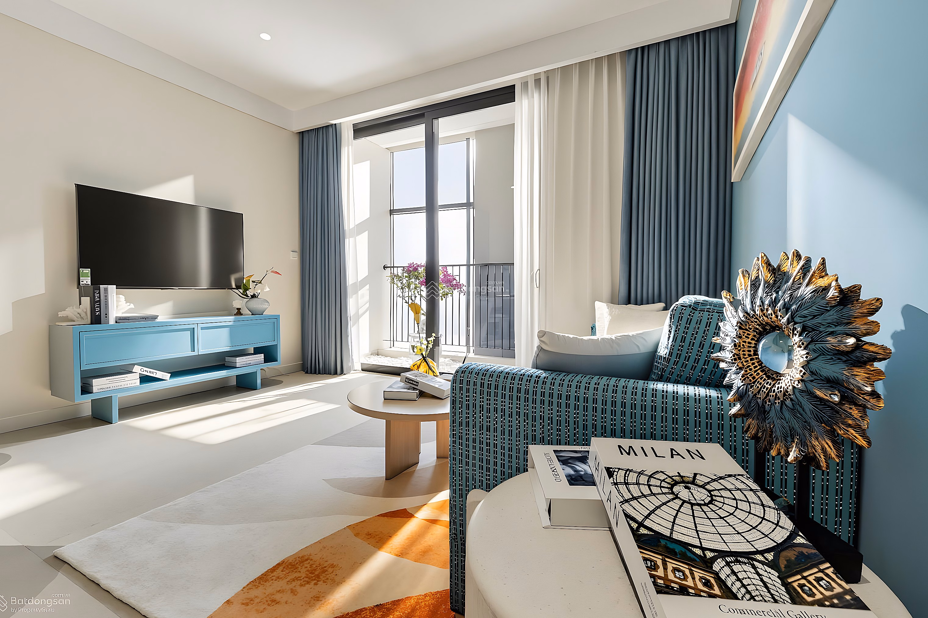 2-bedroom apartment with sunset view of Phu Quoc beach, sunrise view of Kem Beach - Sustainable profitable investment
