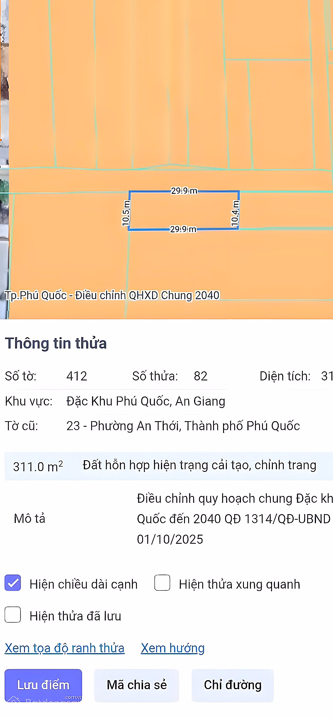 HOT! Urgent sale of land plot in An Thoi center at investment price