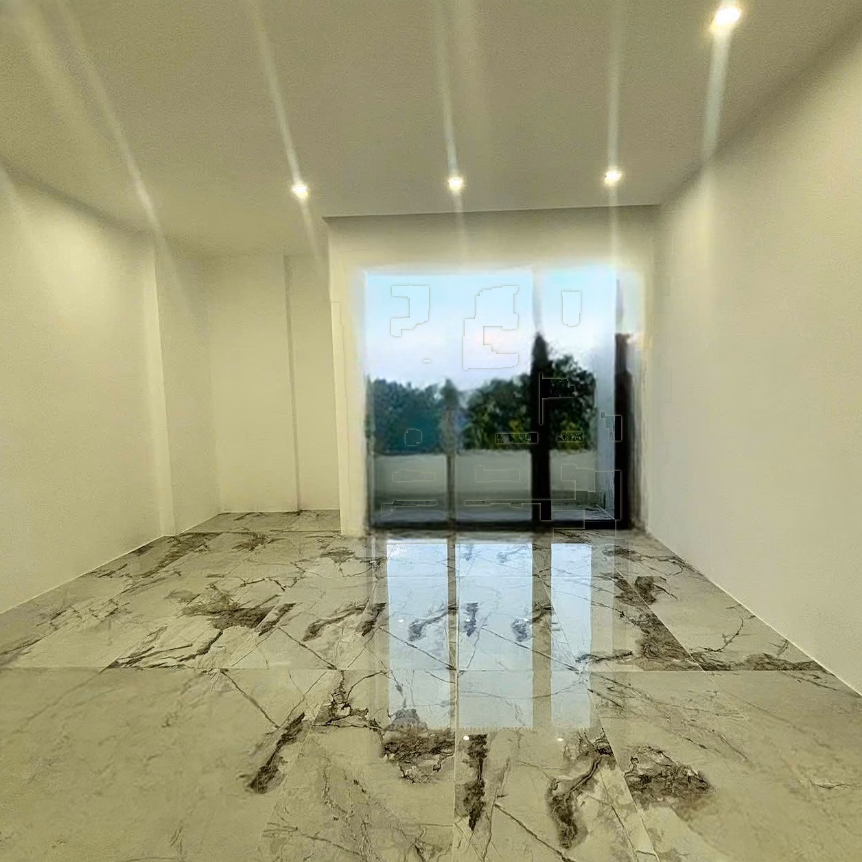 New modern 3-storey house for sale on Kieu Son Den street - Hoa Xuan - Da Nang, near AEON Mall