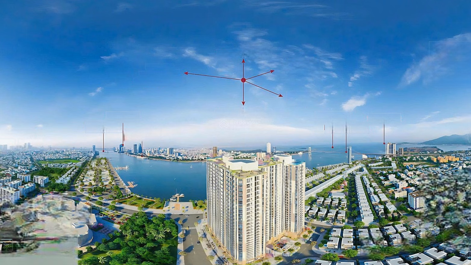I urgently sell a 1-bedroom apartment on the Diplomatic Peninsula with a view of international fireworks, the price is just over 2 billion, cheaper than 400 million
