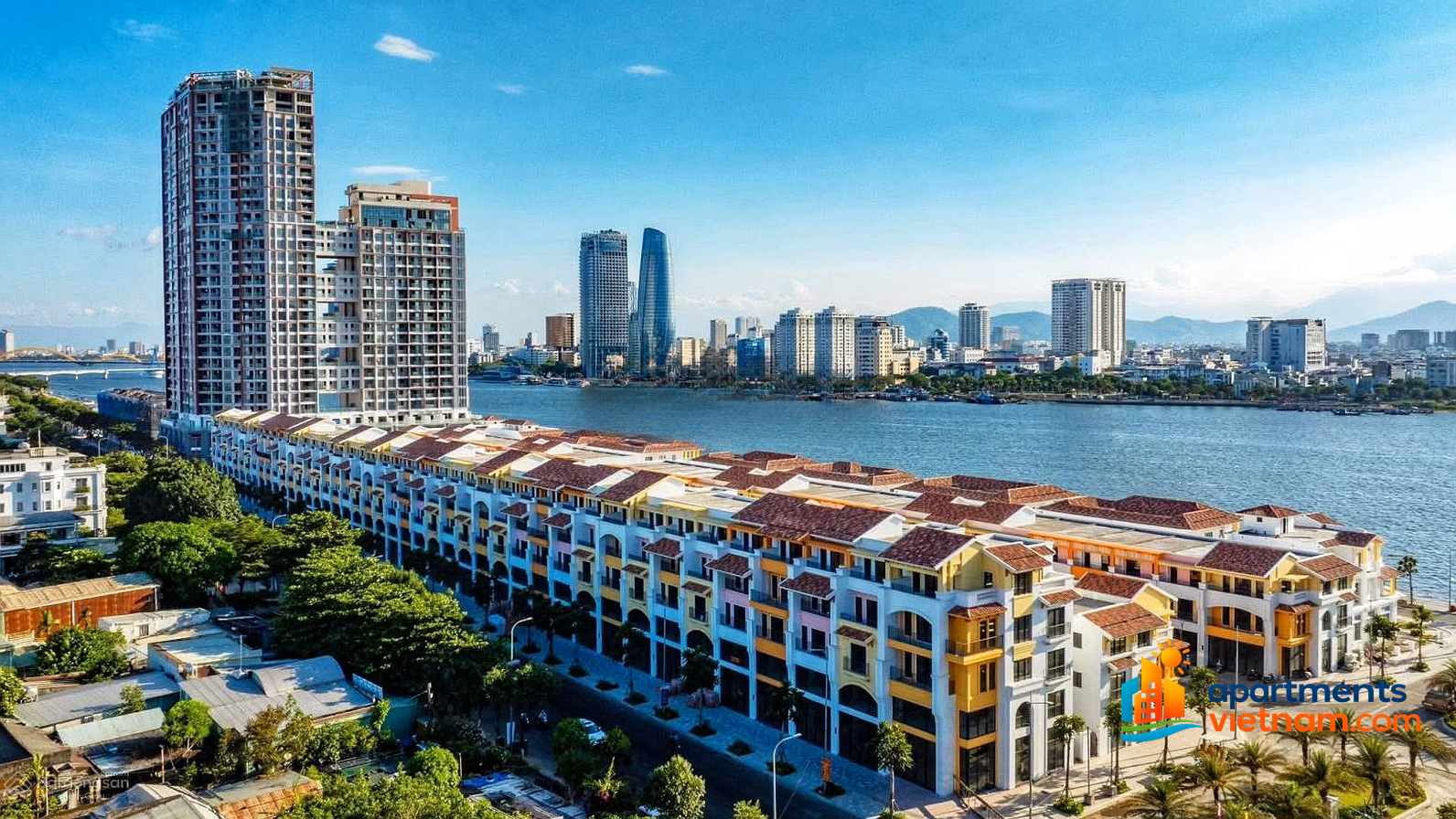 12.2 Billion VND – Corner Duplex with River View at Sun Symphony, Da Nang – Red Book Ready, Direct Price from Sun Group