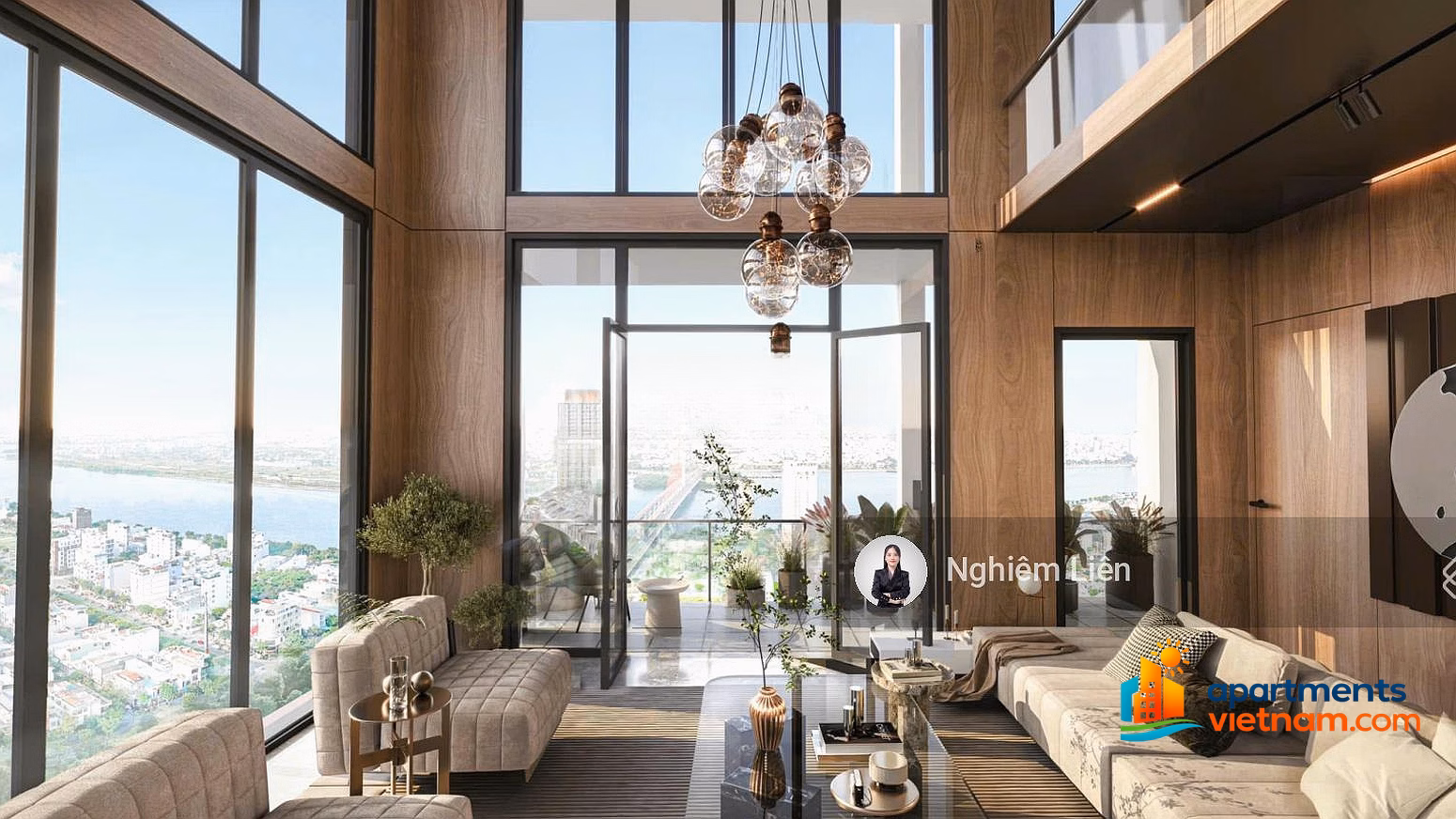 12.2 Billion VND – Corner Duplex with River View at Sun Symphony, Da Nang – Red Book Ready, Direct Price from Sun Group