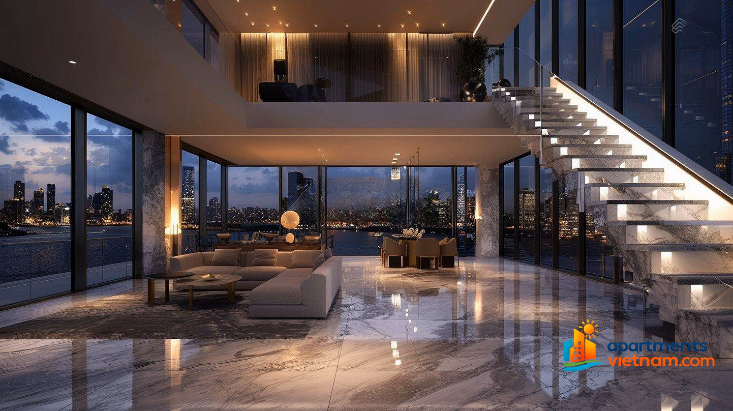 12.2 Billion VND – Corner Duplex with River View at Sun Symphony, Da Nang – Red Book Ready, Direct Price from Sun Group