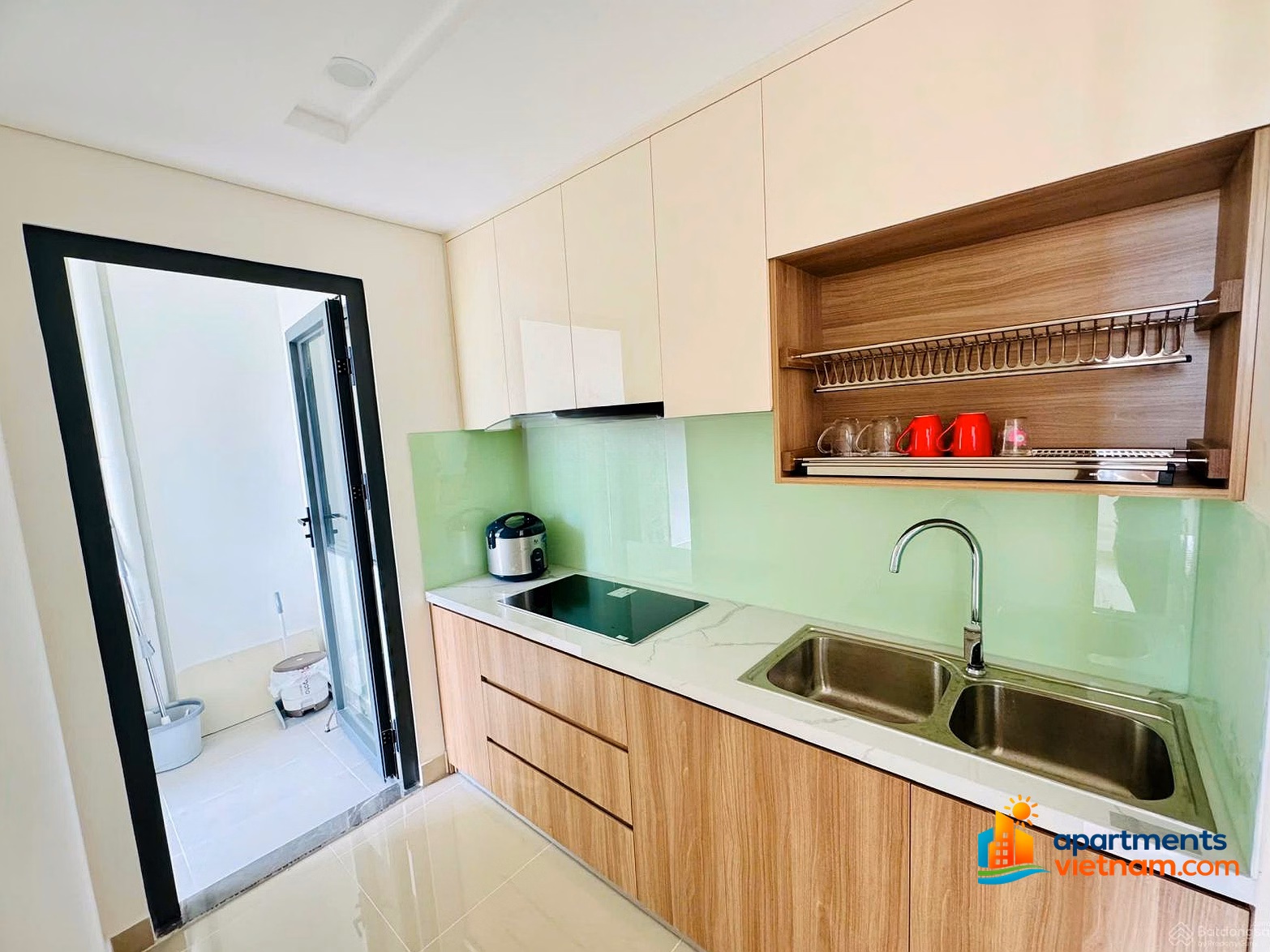 Best price on the market - Transfer of fully furnished 2-room apartment in CT2 VCN Phuoc Long project