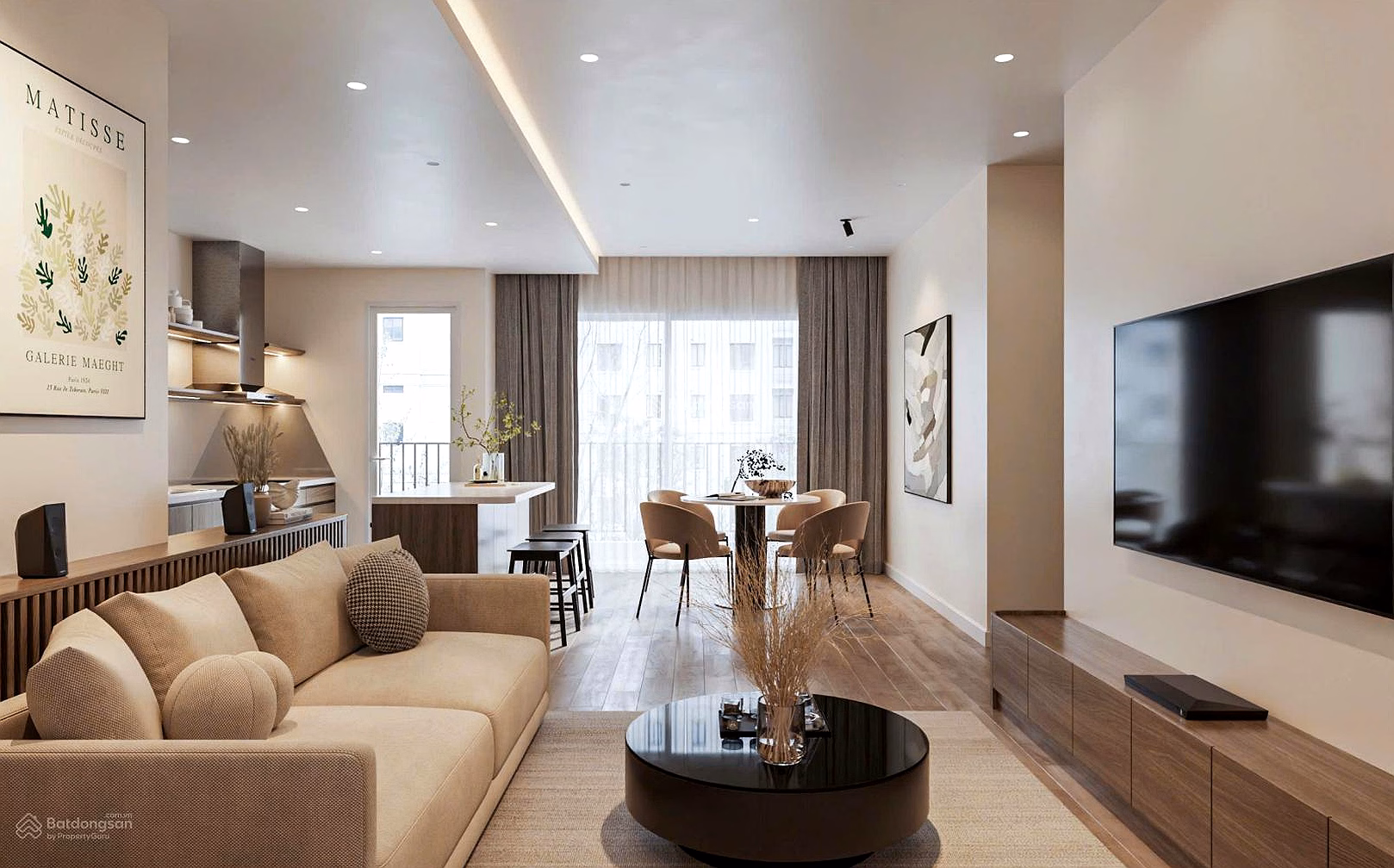 Owner needs to urgently sell 75m2 Garden Gate apartment 2 bedrooms 2 bathrooms with high-class furniture price 7 billion 0902 202 ***