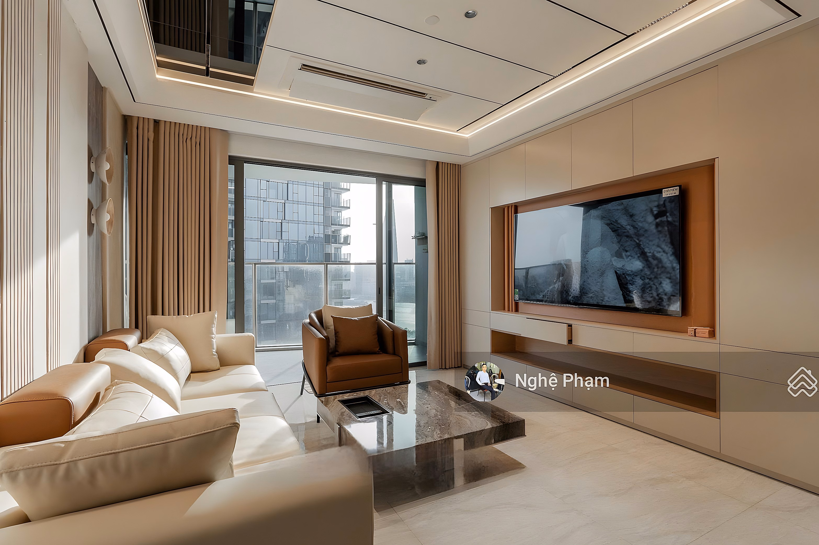 2-bedroom apartment for rent at The Opera - Metropole Thu Thiem, high-class furniture, river view, Bitexco. Large house