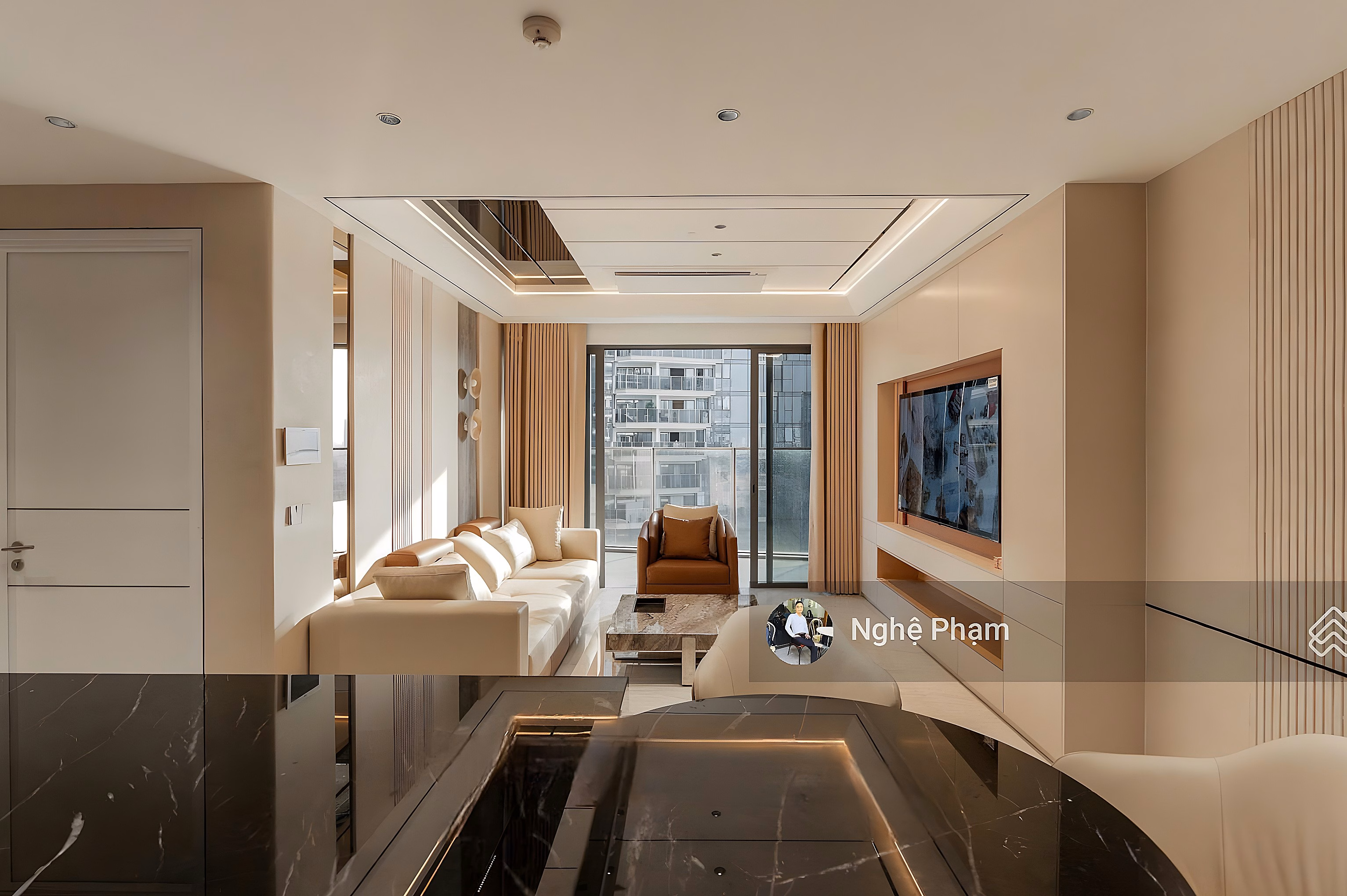 2-bedroom apartment for rent at The Opera - Metropole Thu Thiem, high-class furniture, river view, Bitexco. Large house
