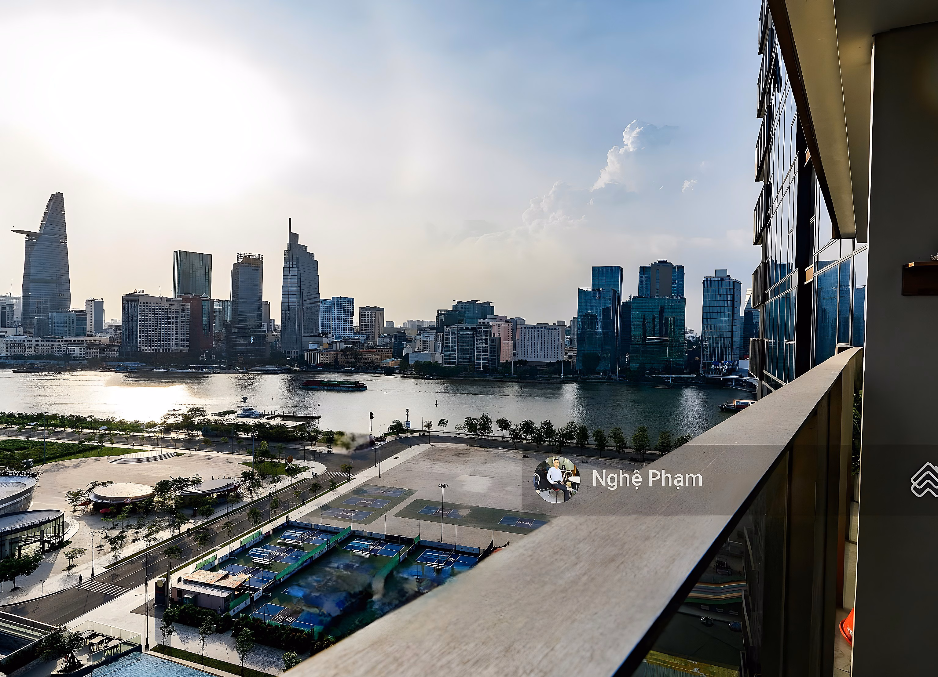 2-bedroom apartment for rent at The Opera - Metropole Thu Thiem, high-class furniture, river view, Bitexco. Large house