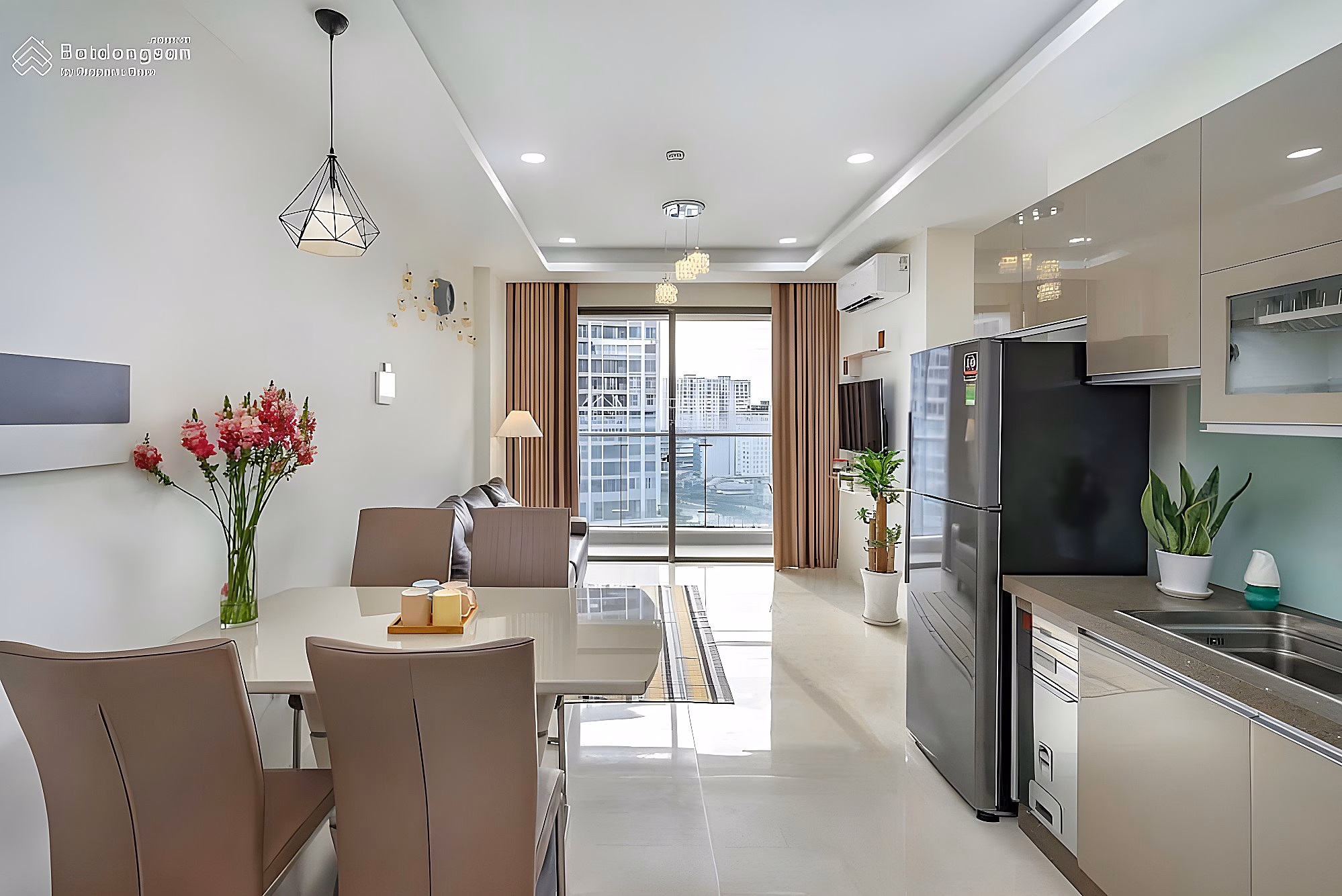 Apartment 48m2 Nguyen Binh Khiem, Ward 1, good price, ready to move in immediately - full house - live now or rent