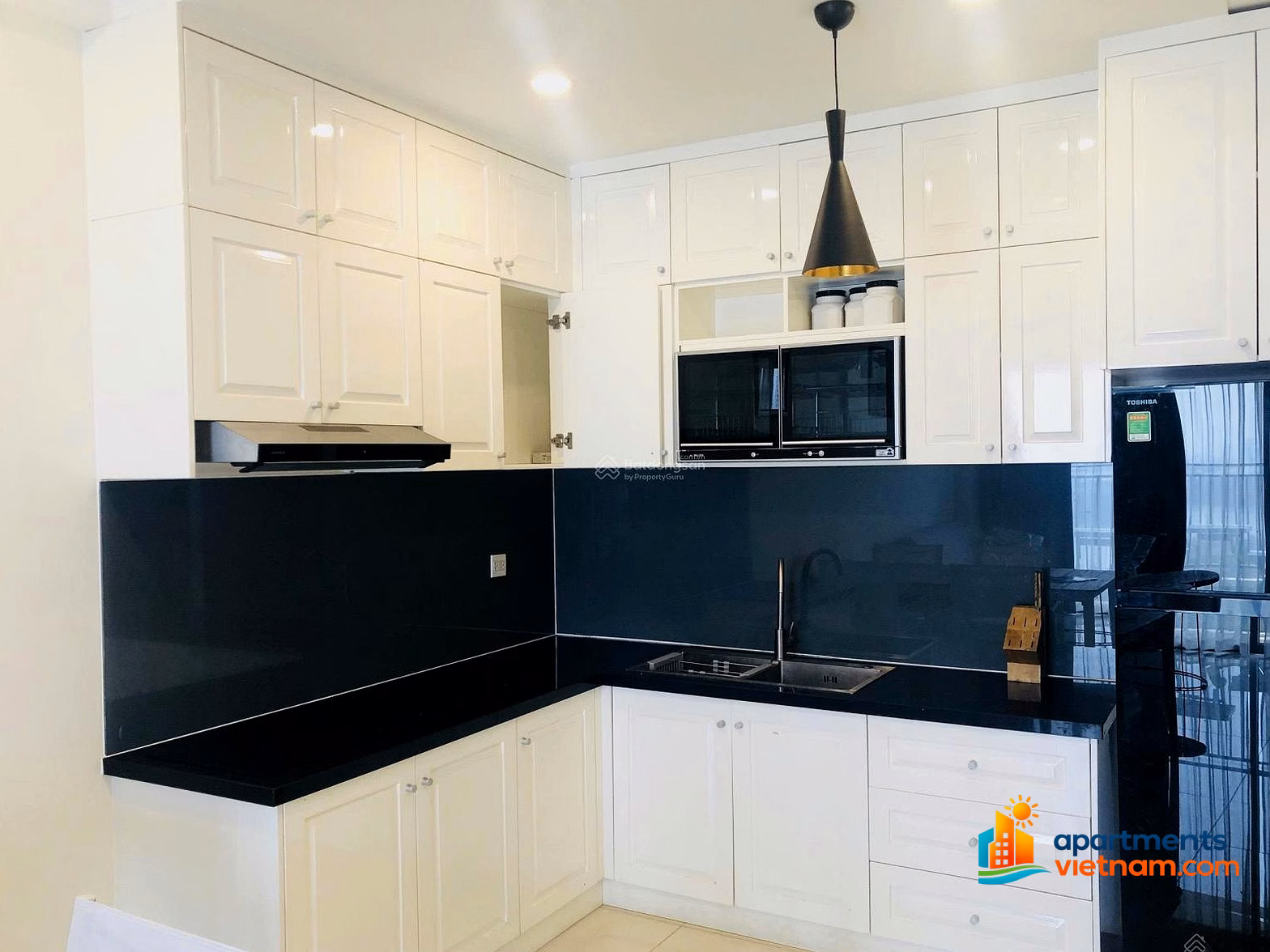 Super product with beautiful river view only 7.5 billion 2 bedroom 76m² apartment, notarized book available, absolutely safe